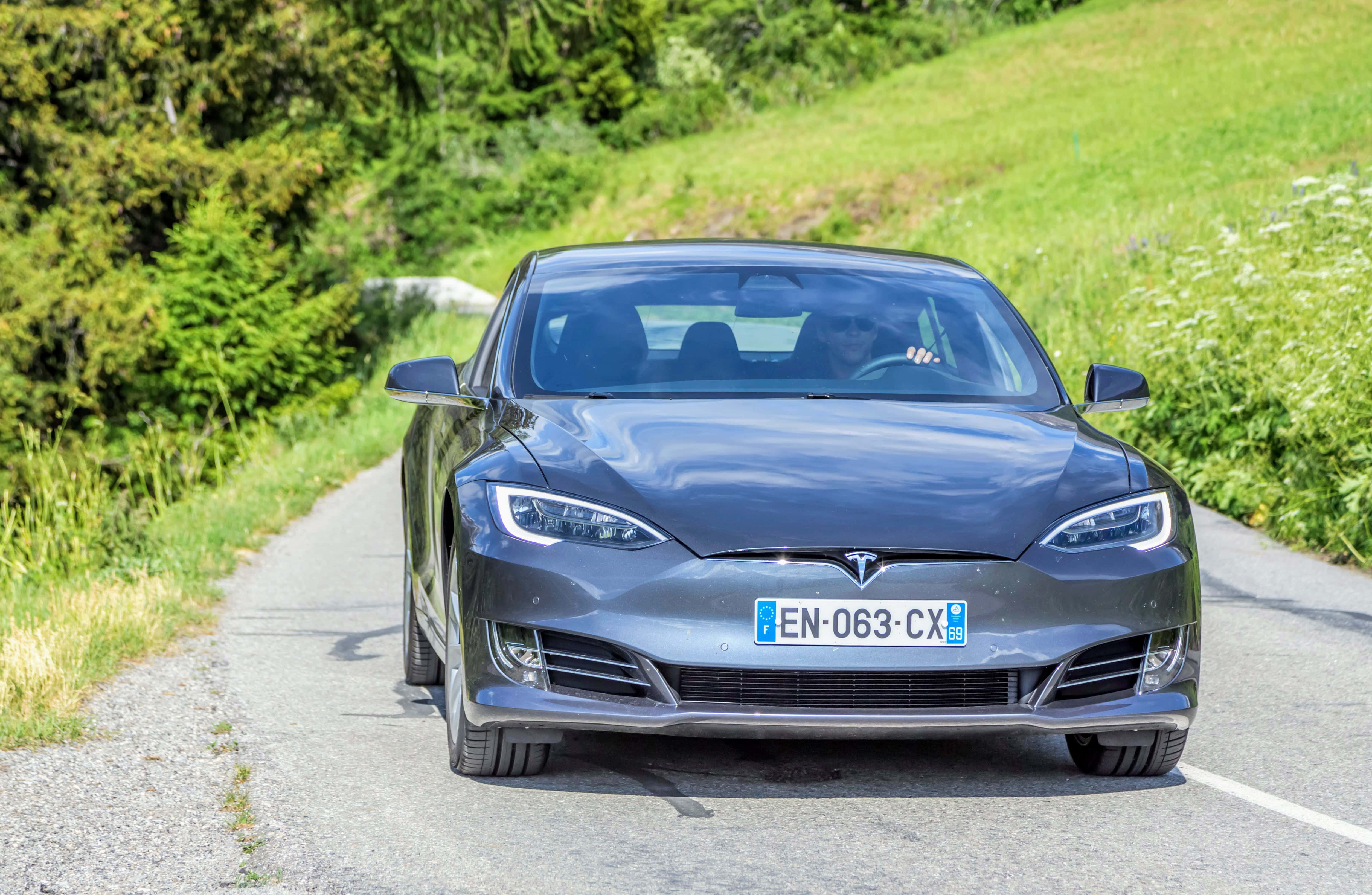 Tesla Автомобиль Обои