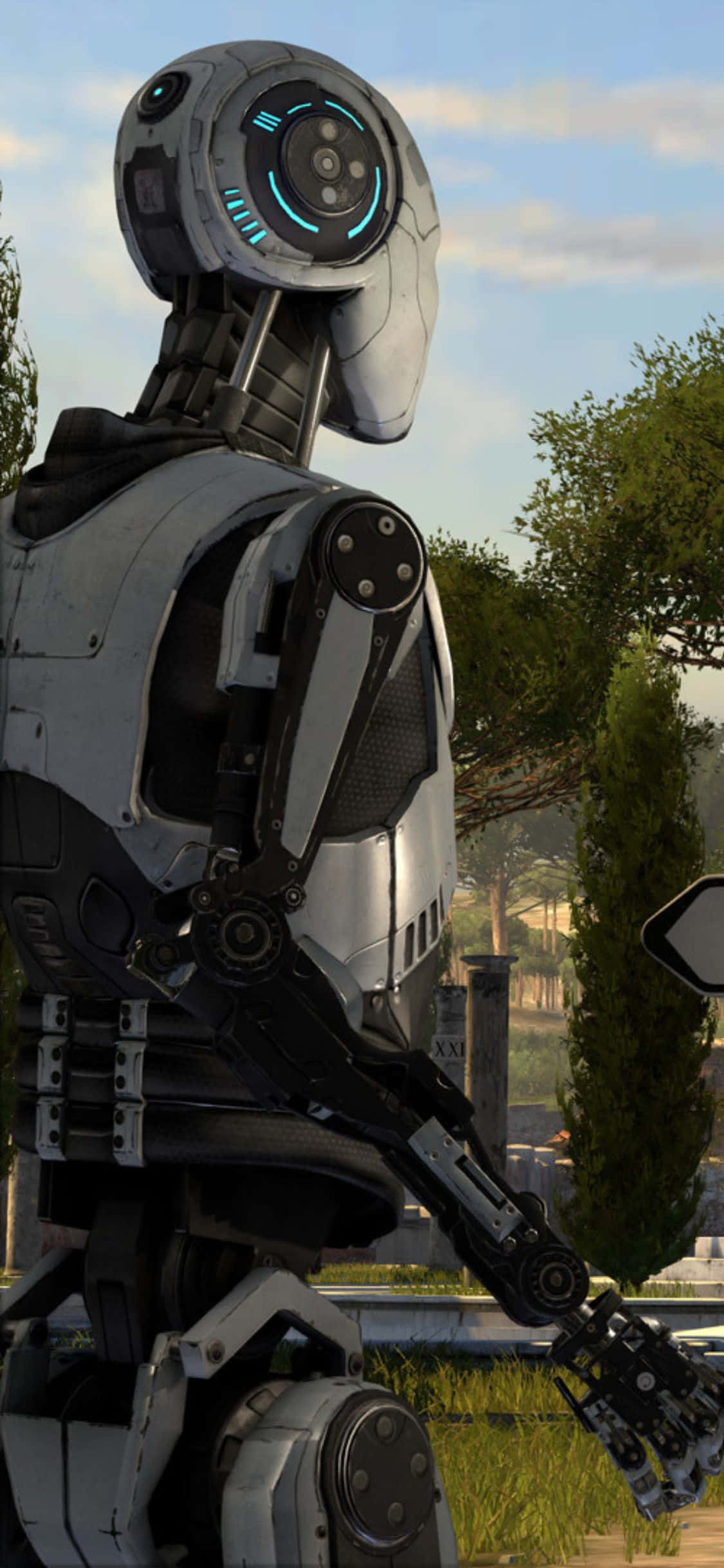 Решай головоломки и тренируй мозг с The Talos Principle на iPhone X Обои