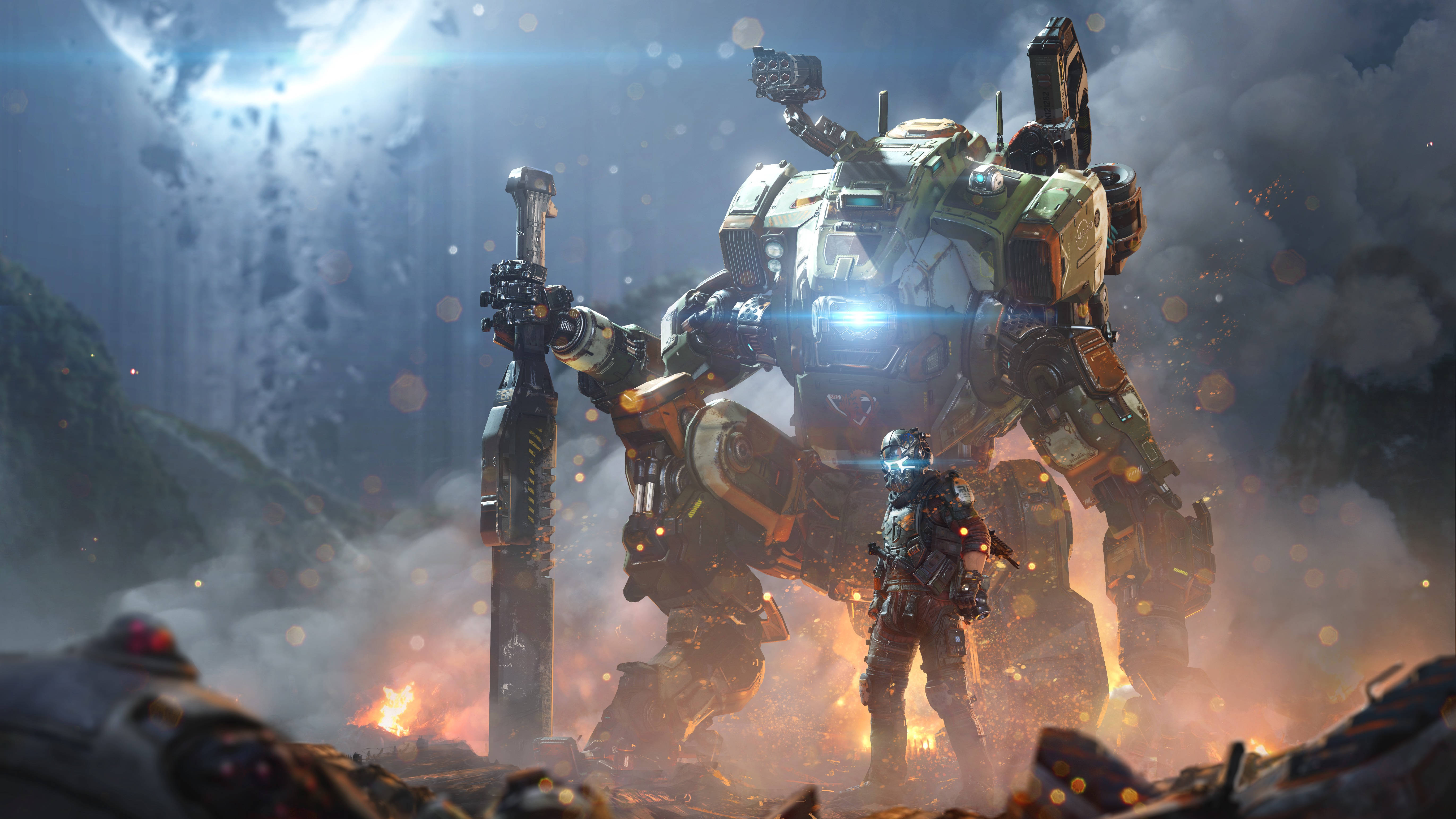 Titanfall 2 4K гейминг Обои