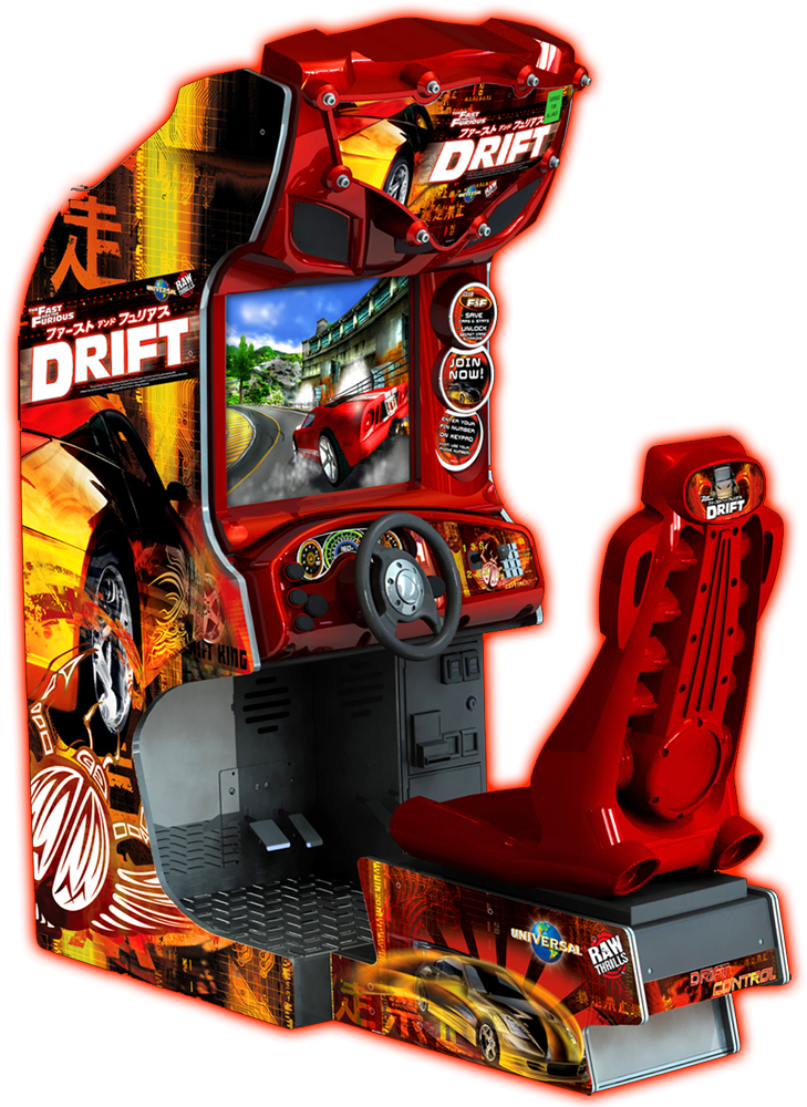Игровой автомат Tokyo Drift с аркадными гонками Обои