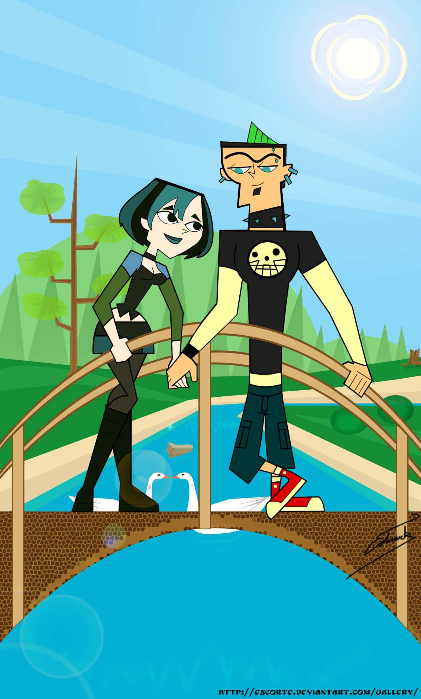 Добро пожаловать в дикий мир Total Drama! Обои