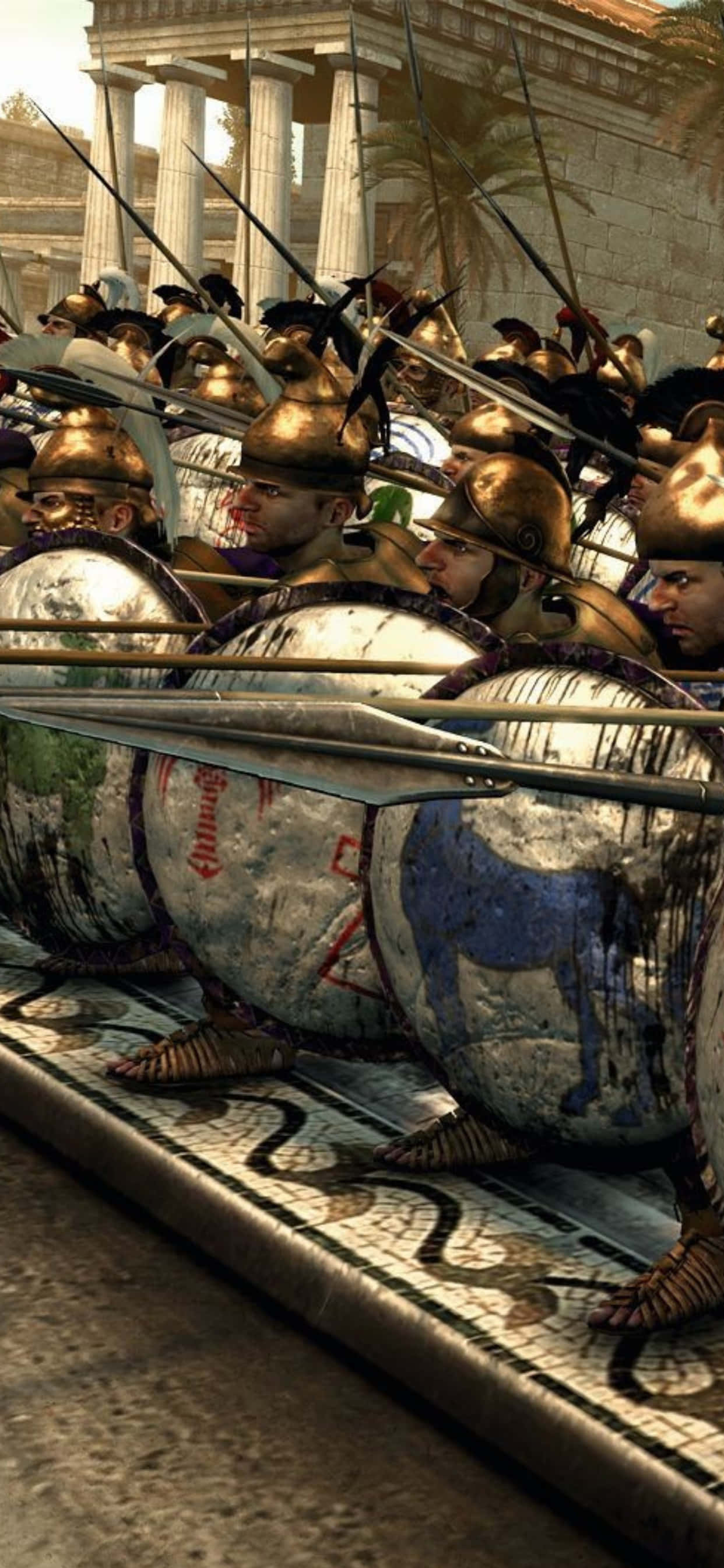 Готовьтесь к Total War: Attila на вашем iPhone XS Max Обои