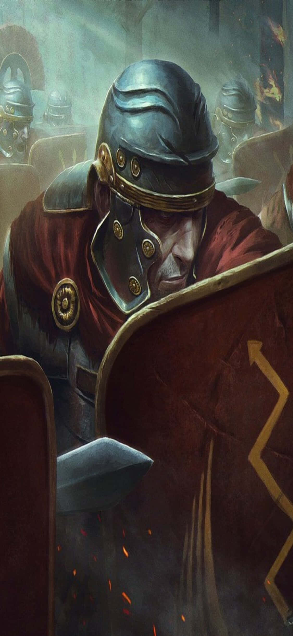Командуйте огромными армиями в Total War Rome 2 на iPhone Xs Обои