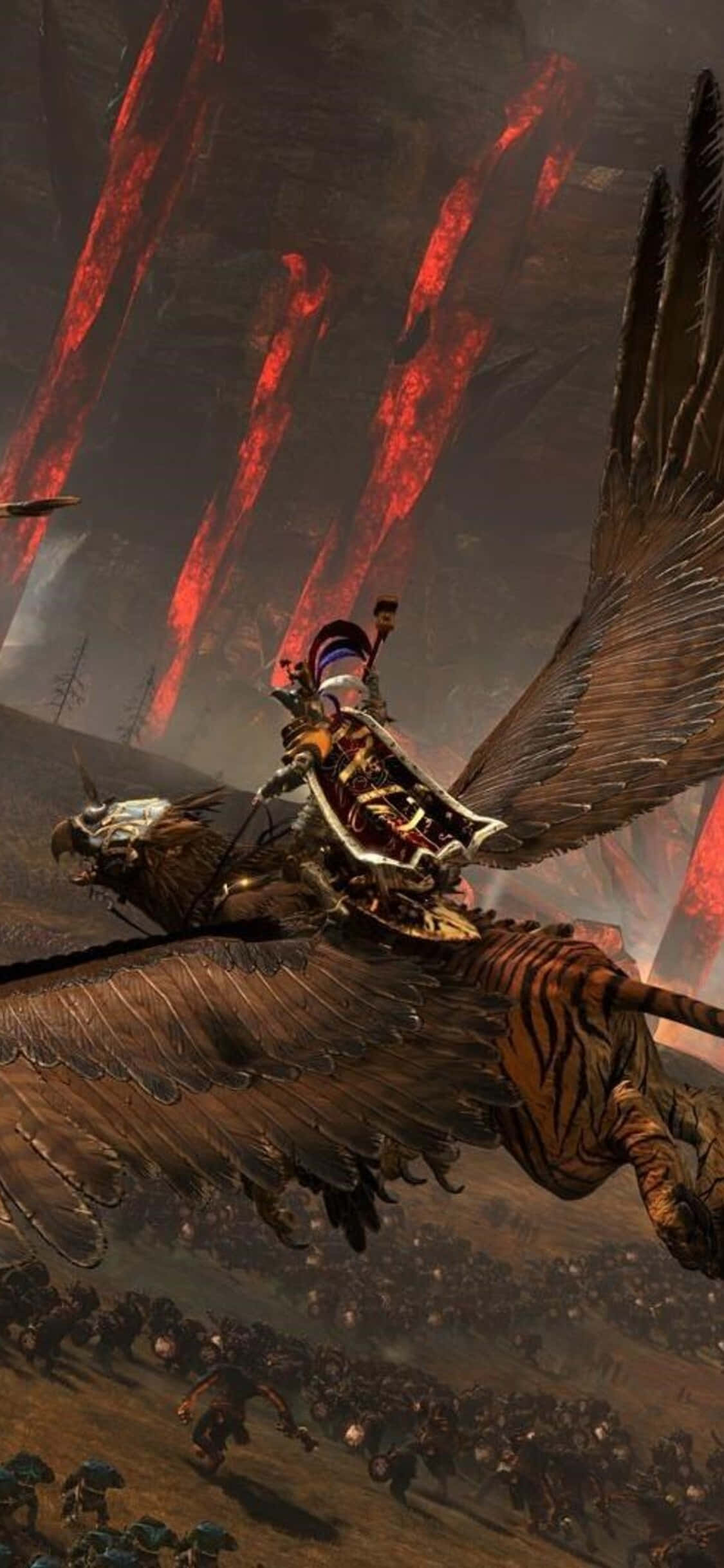 Стройте боевые порядки в Total War: Warhammer на вашем iPhone X Обои