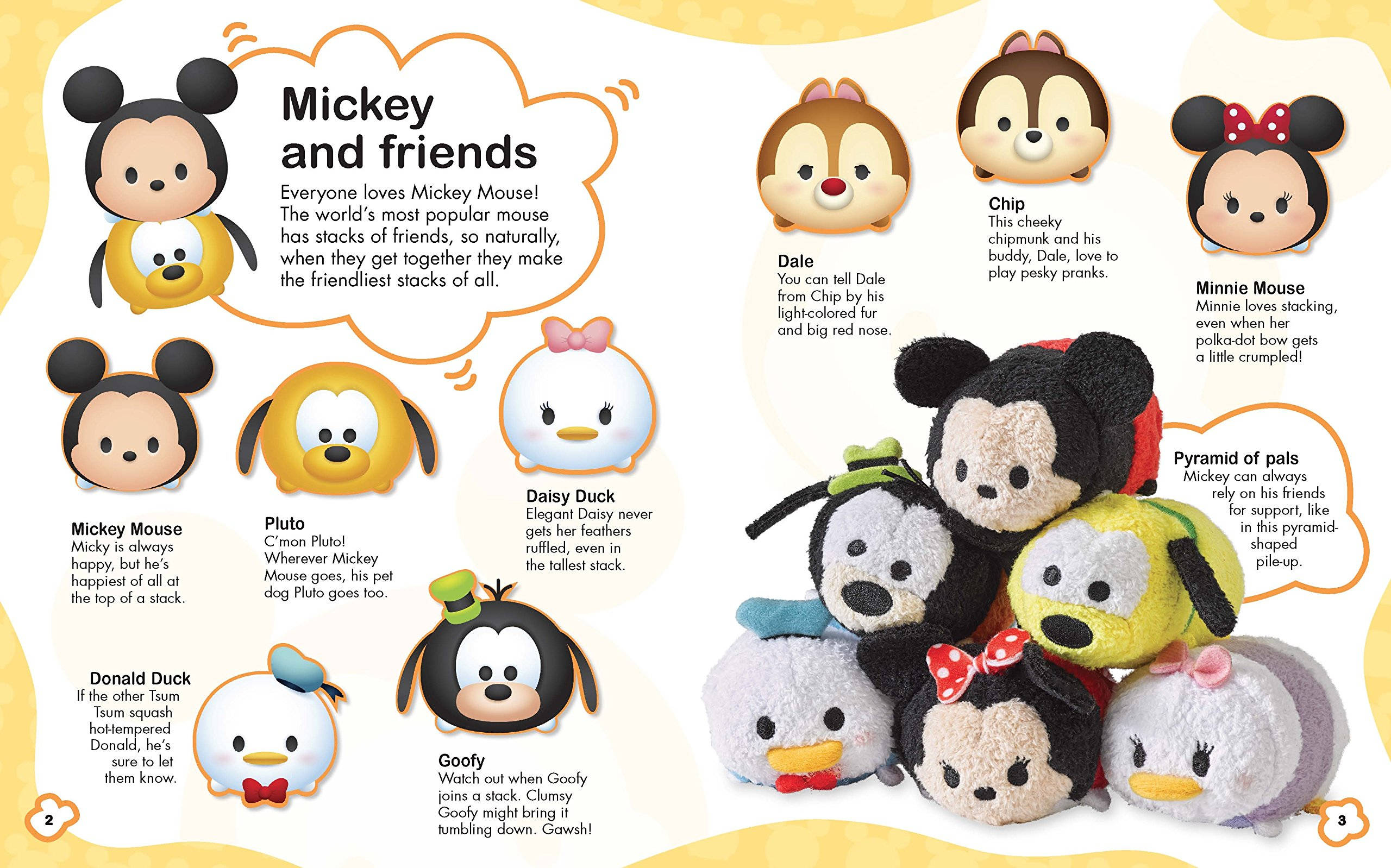 Tsum Tsum Микки и друзья Обои