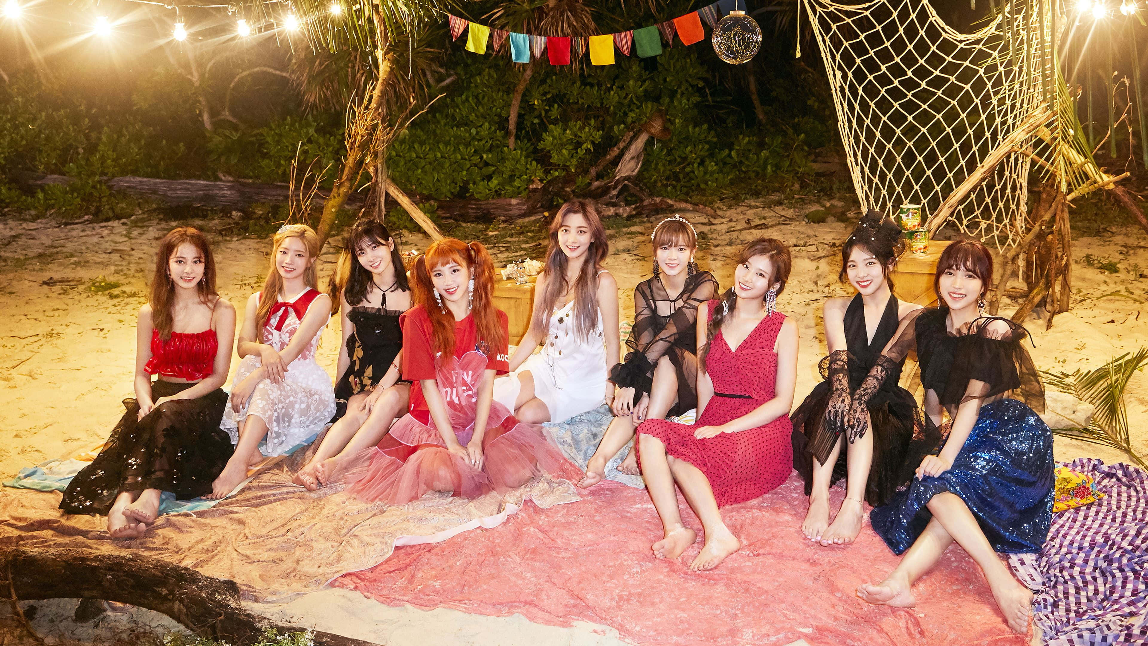 Twice: Сенсационная Kpop-группа из Южной Кореи Обои