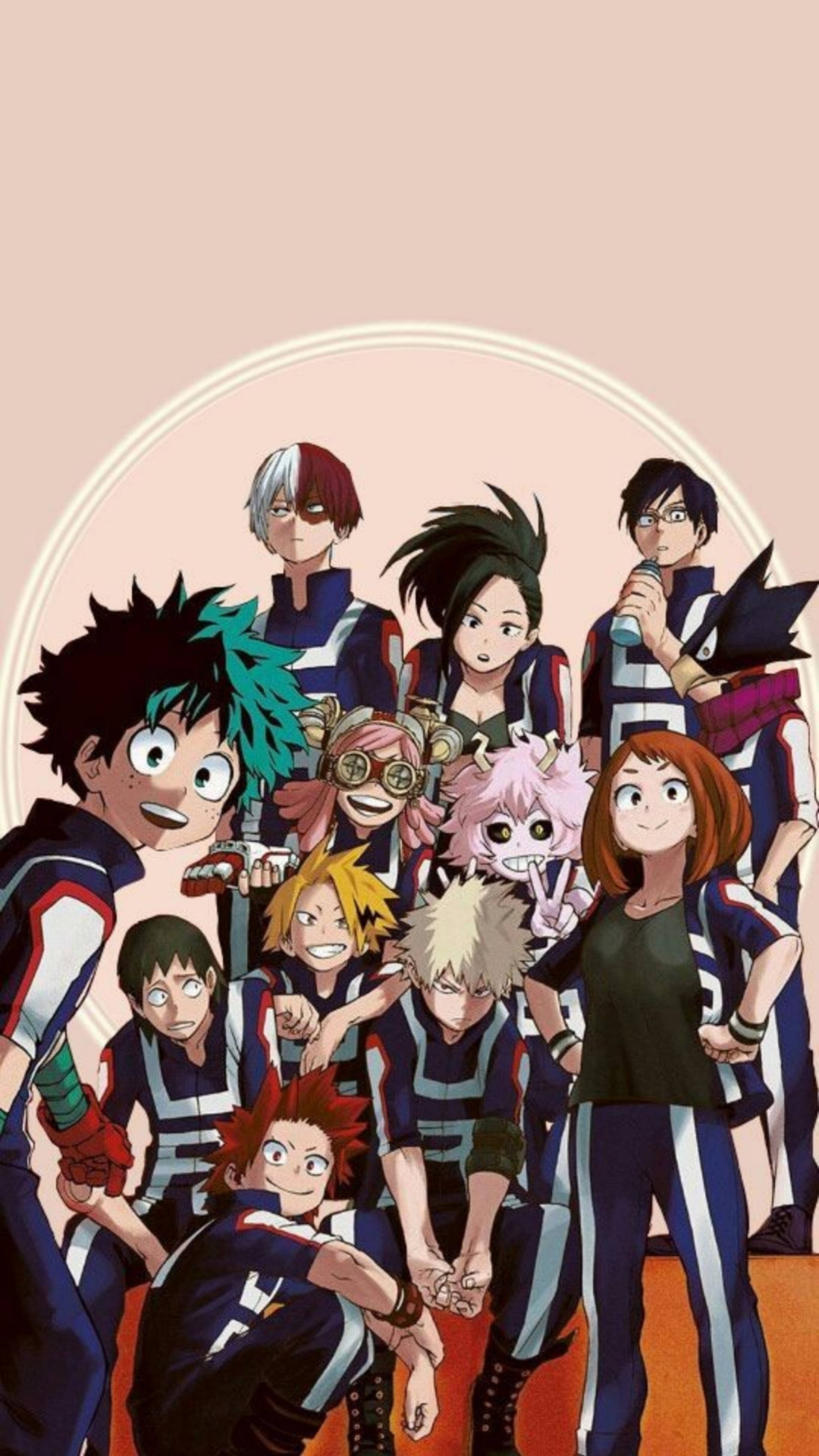 Спортивный фестиваль U.A My Hero Academia iPhone Обои