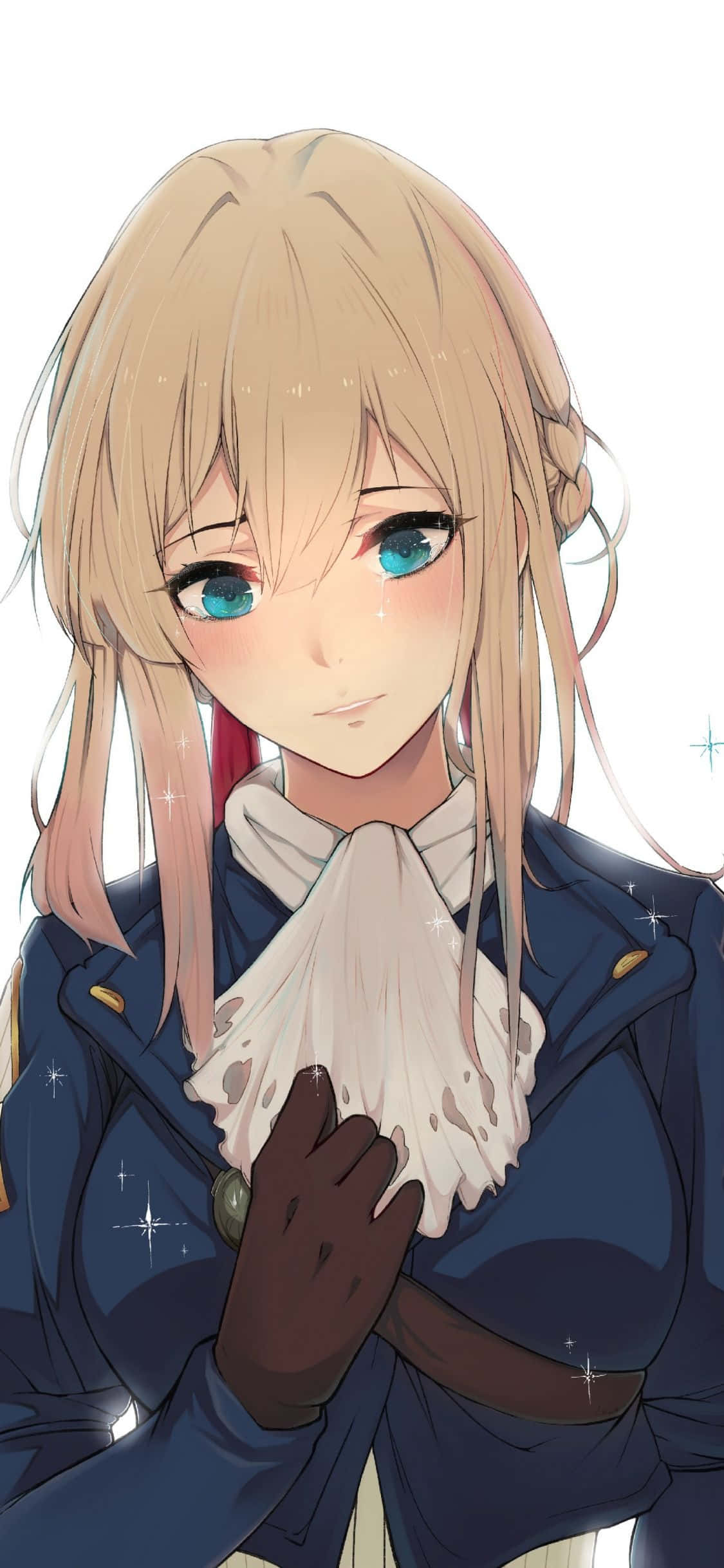 Раскройте свой творческий потенциал с Violet Evergarden iPhone! Обои
