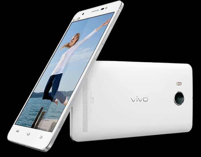 Смартфон Vivo: вид спереди и сзади Обои