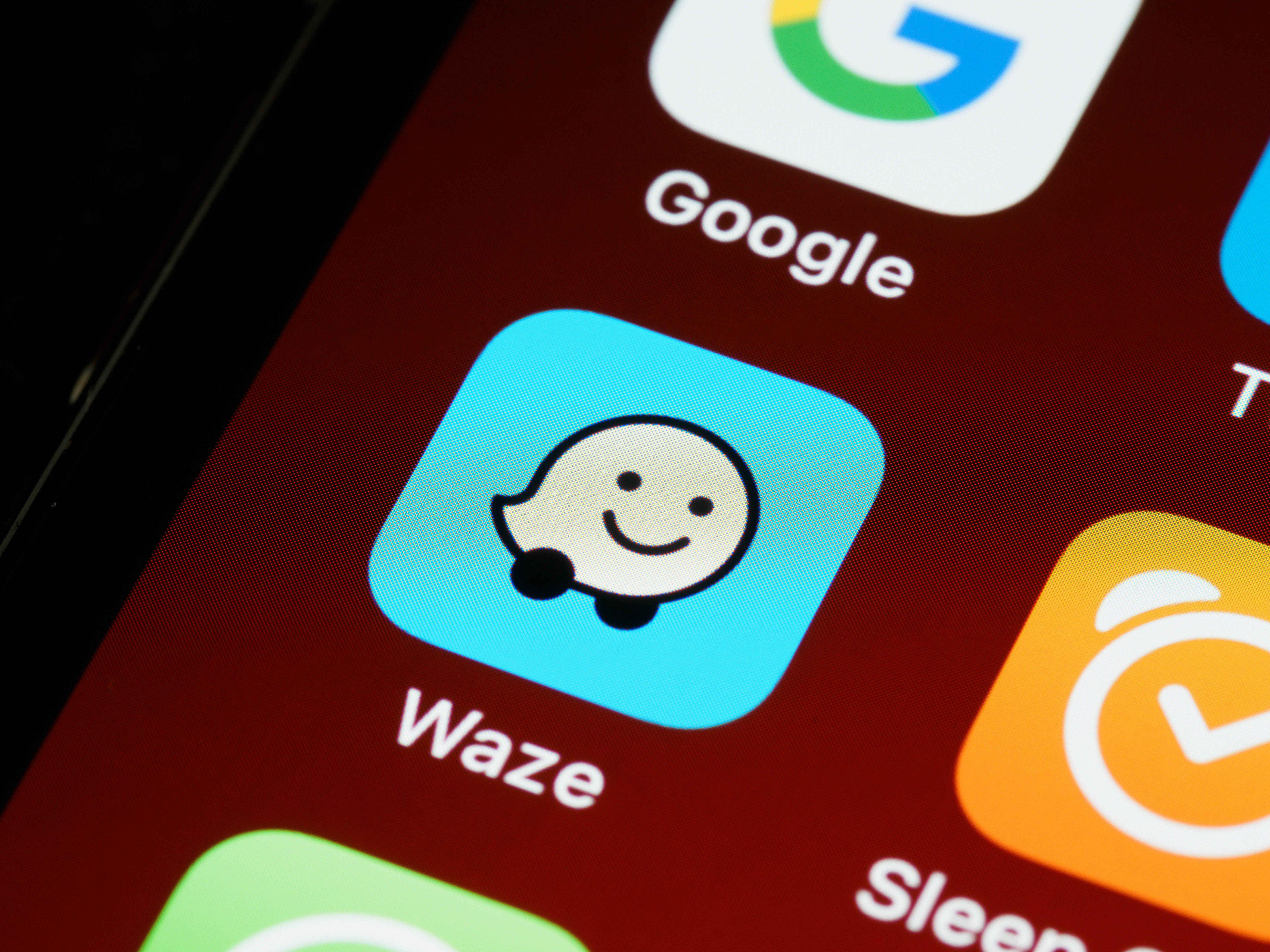 Приложение Waze iOS 13 Обои