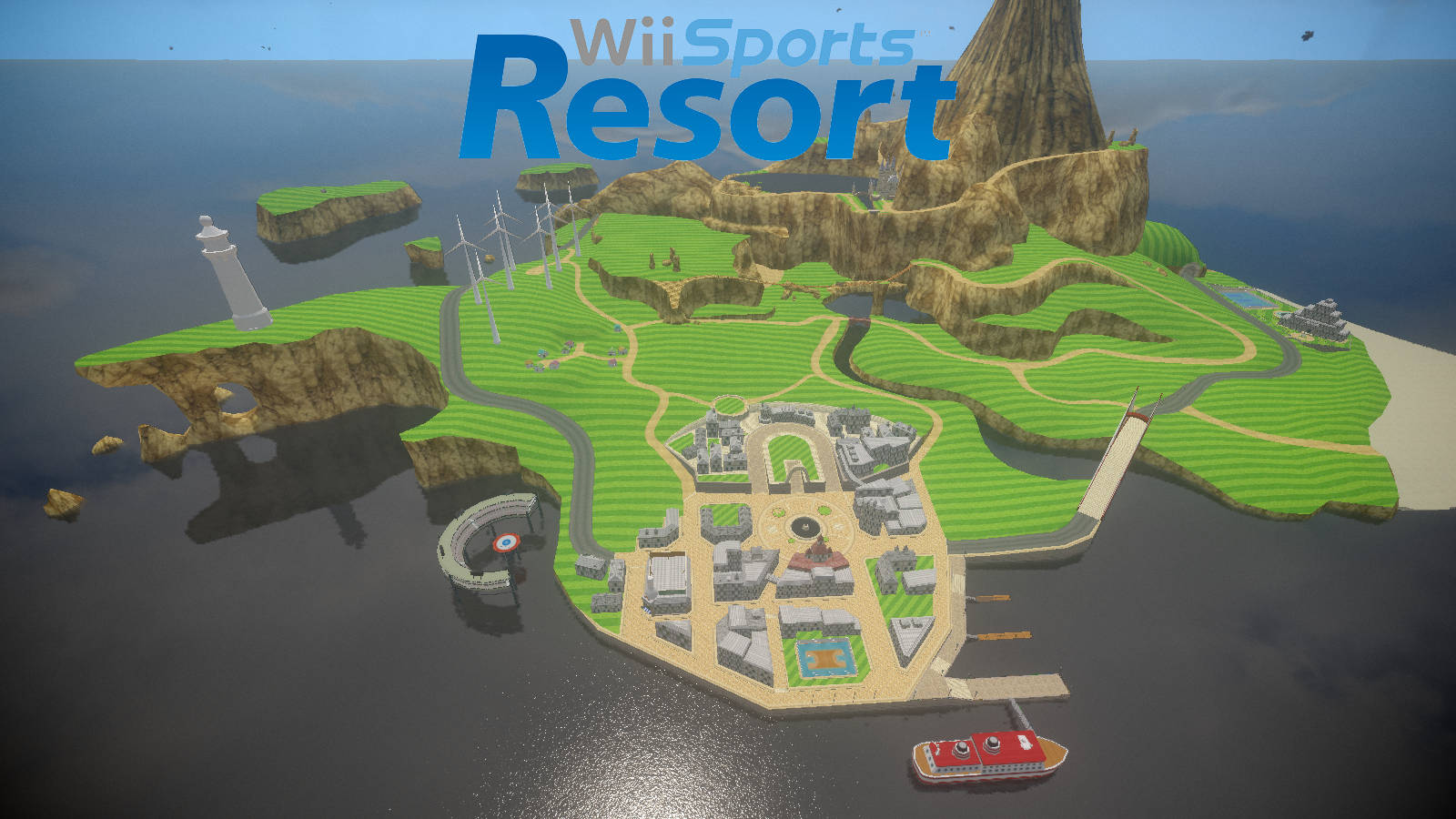 Wii Sports Resort Вуху Айленд Обои