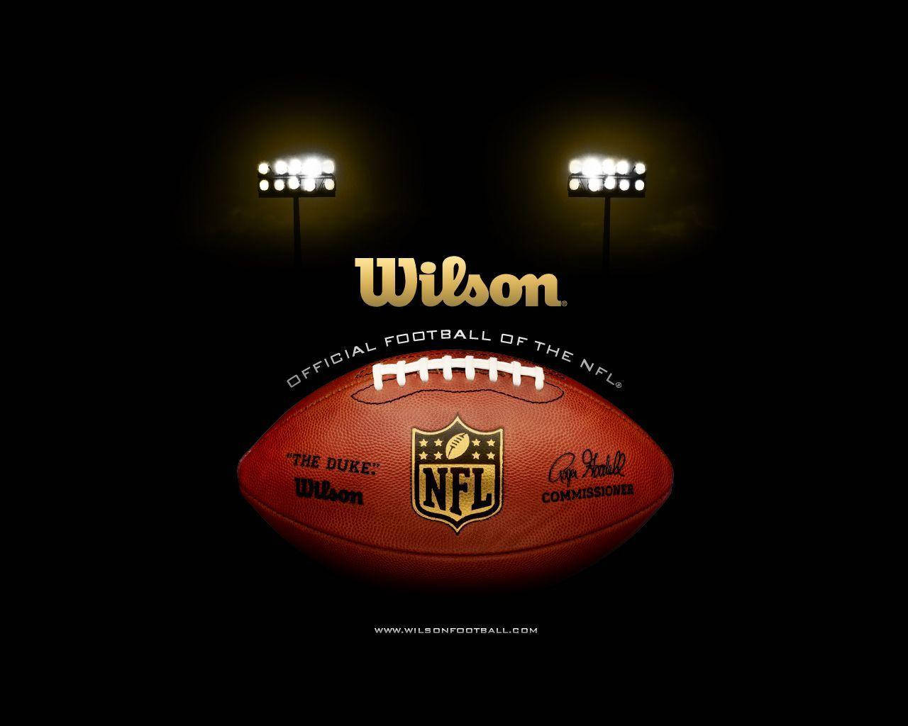 Wilson — официальный футбольный мяч NFL Обои
