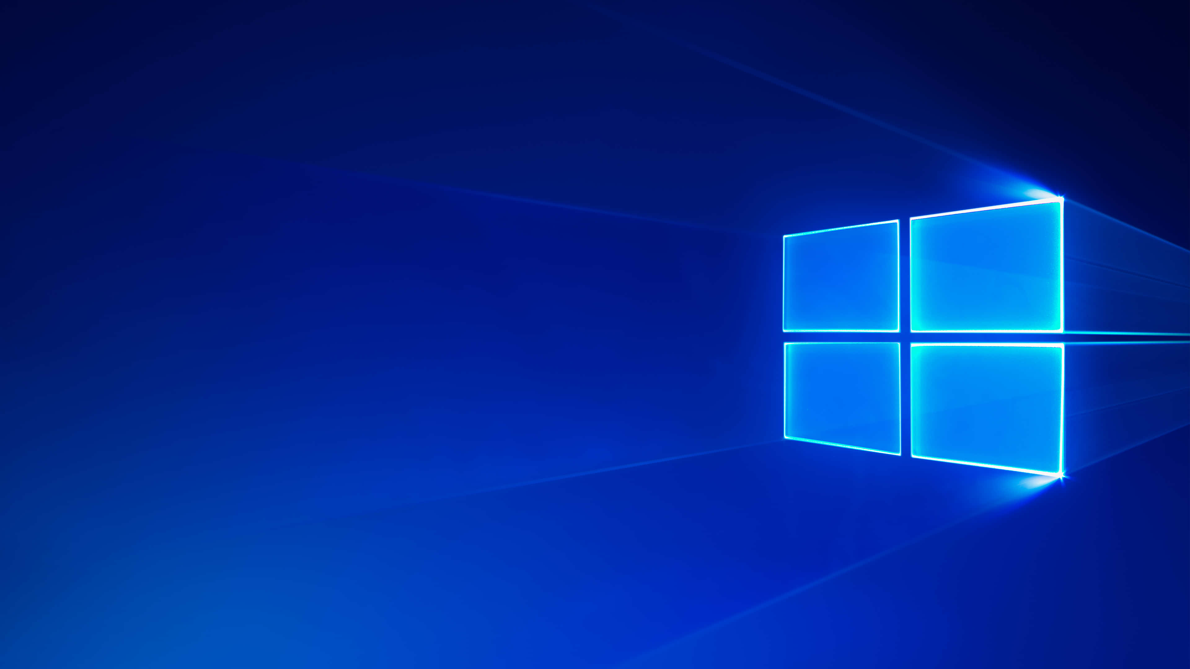 Отличный синий фон Windows 10 Обои