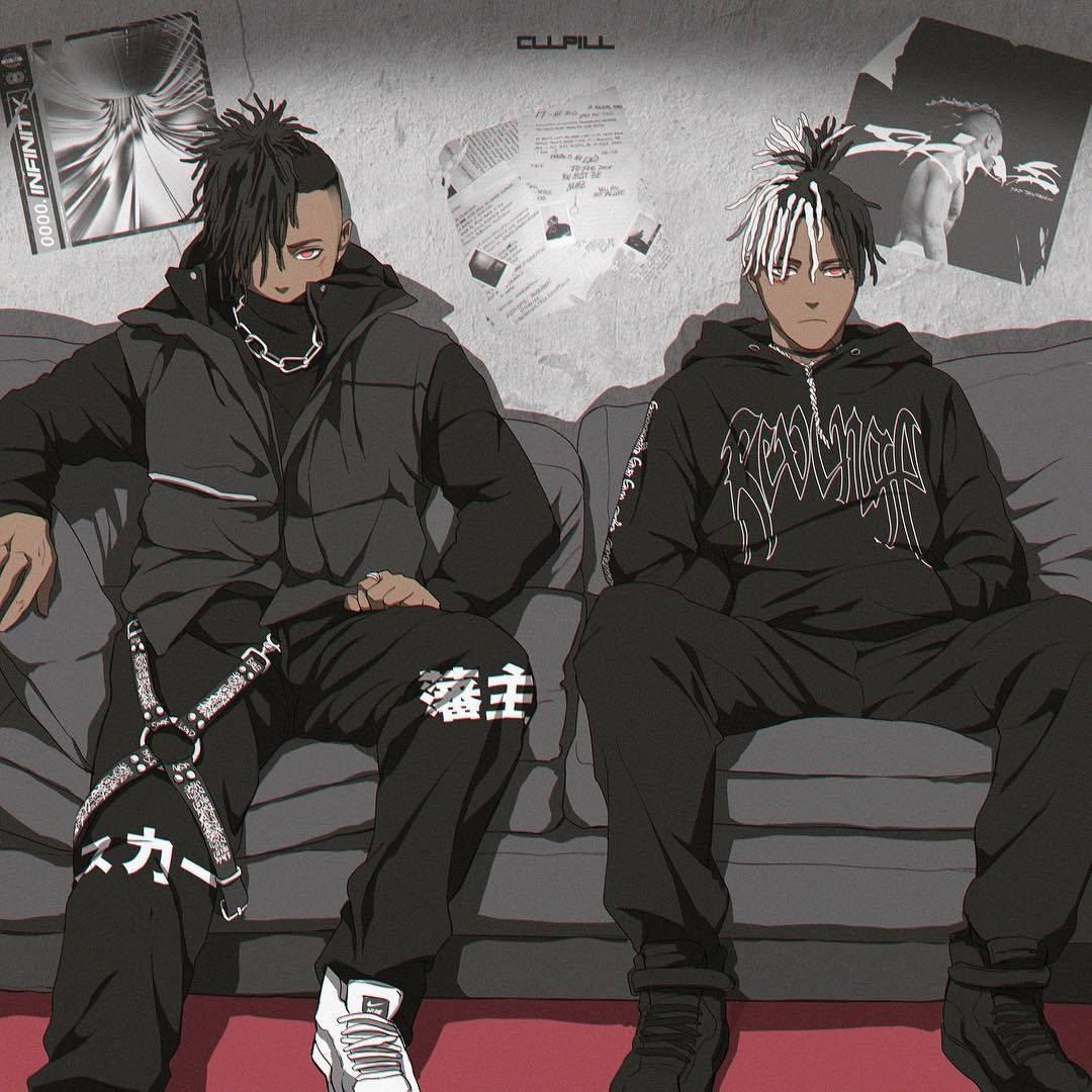 Xxxtentacion Аниме с Scarlxrd Обои