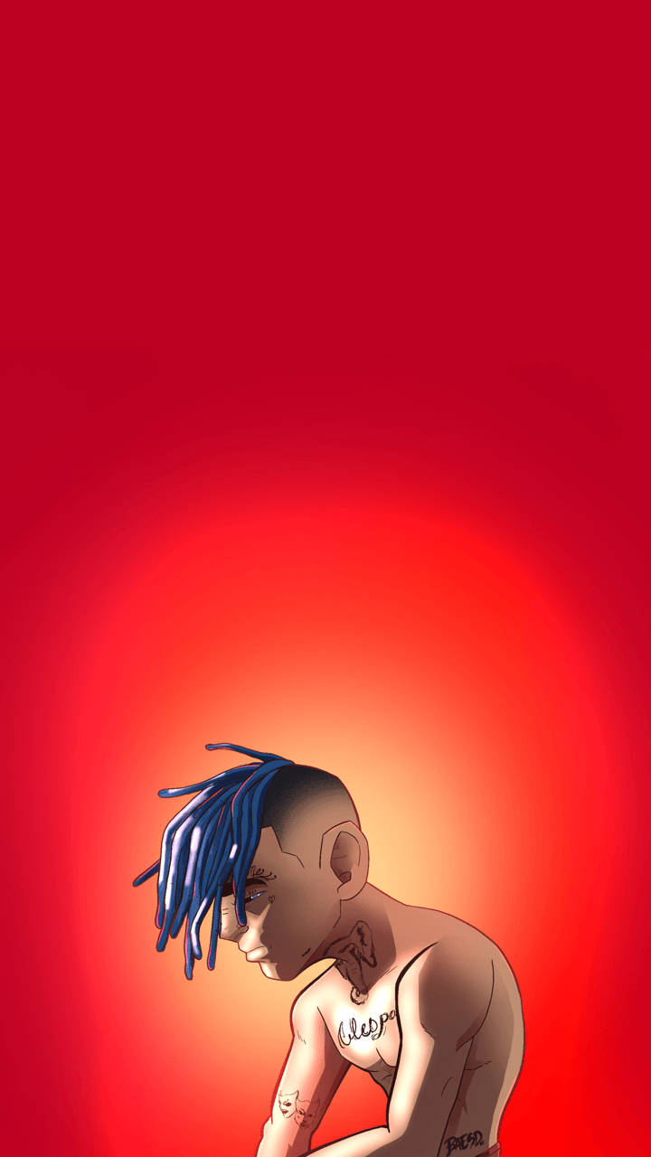 Xxxtentacion Аниме без рубашки Обои