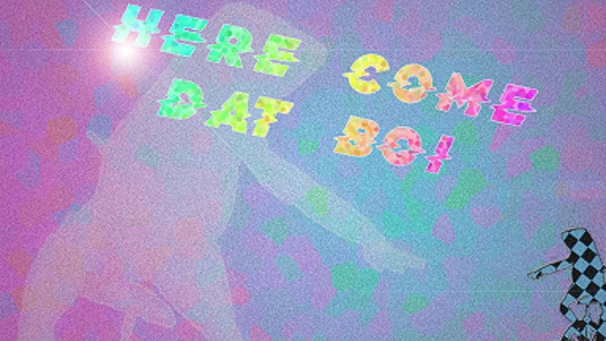 Эстетика Y2K Here Come Dat Boi Обои