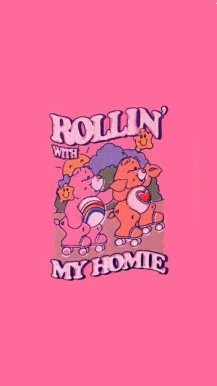 Y2k Эстетика Rollin With My Homie Обои