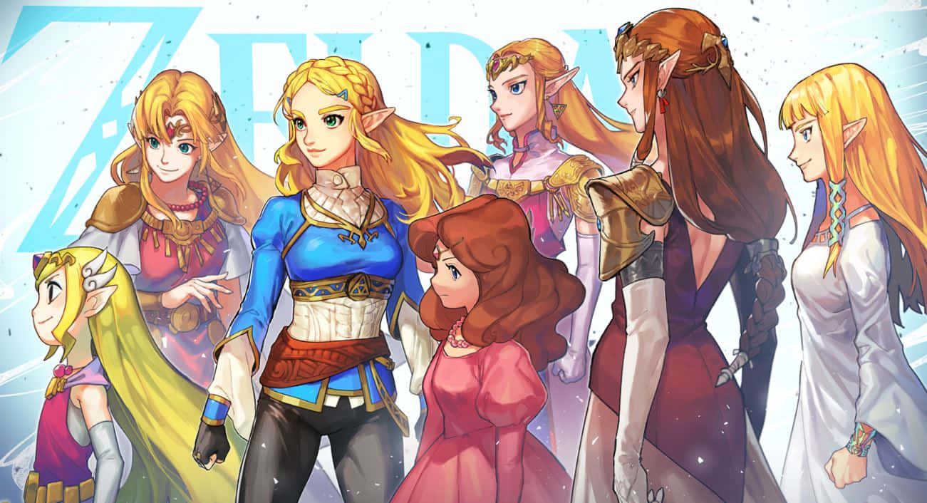 Фон Zelda Обои