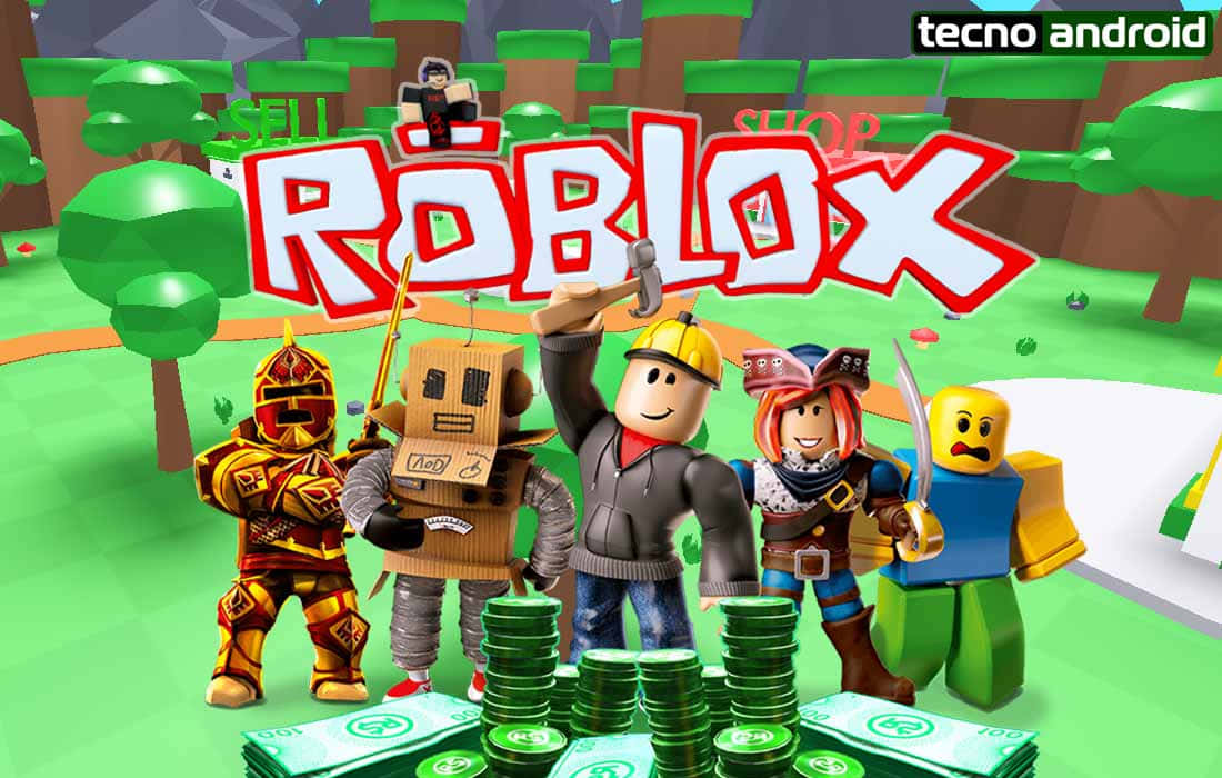Аватары Roblox в лесу Обои