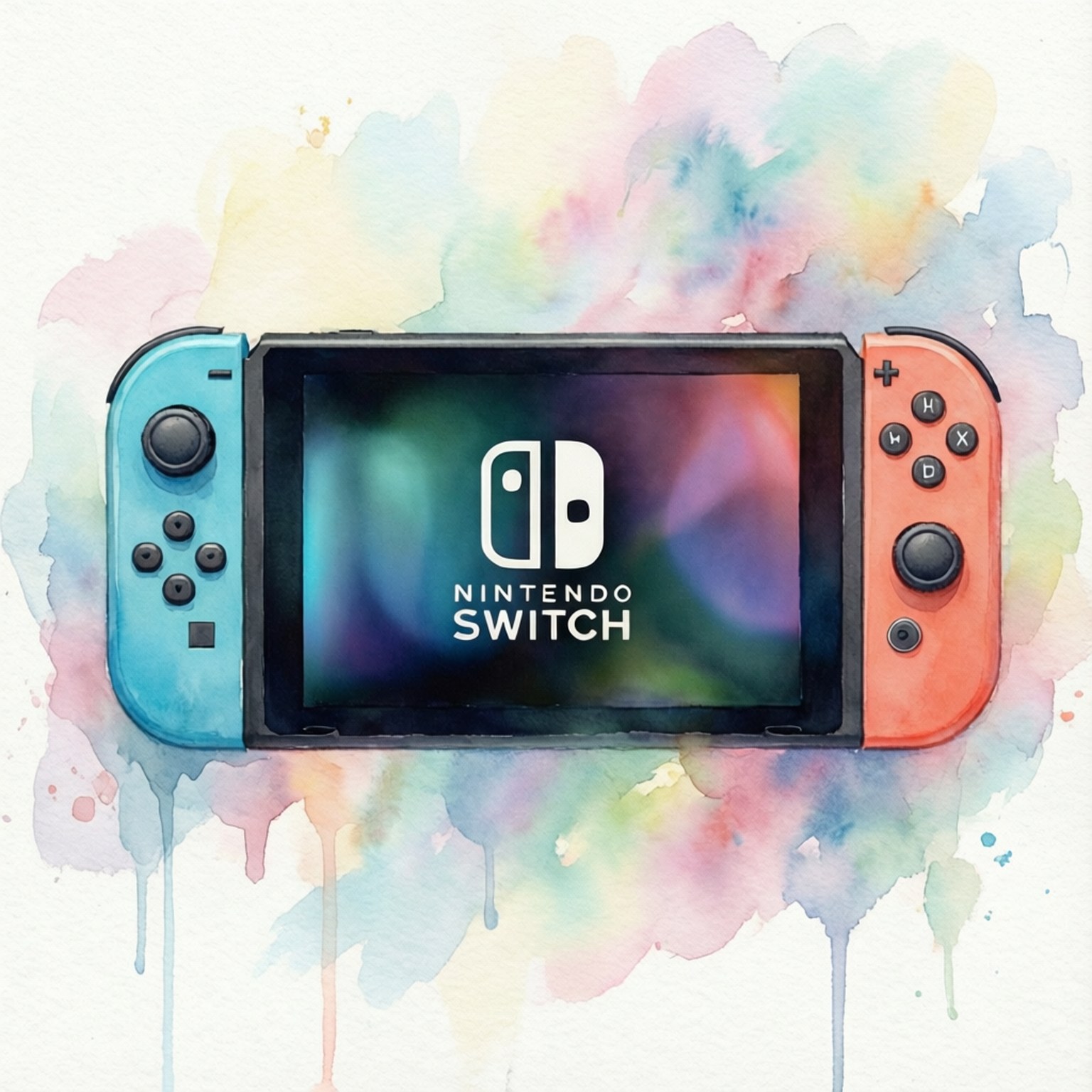 Акварельный Switch Обои