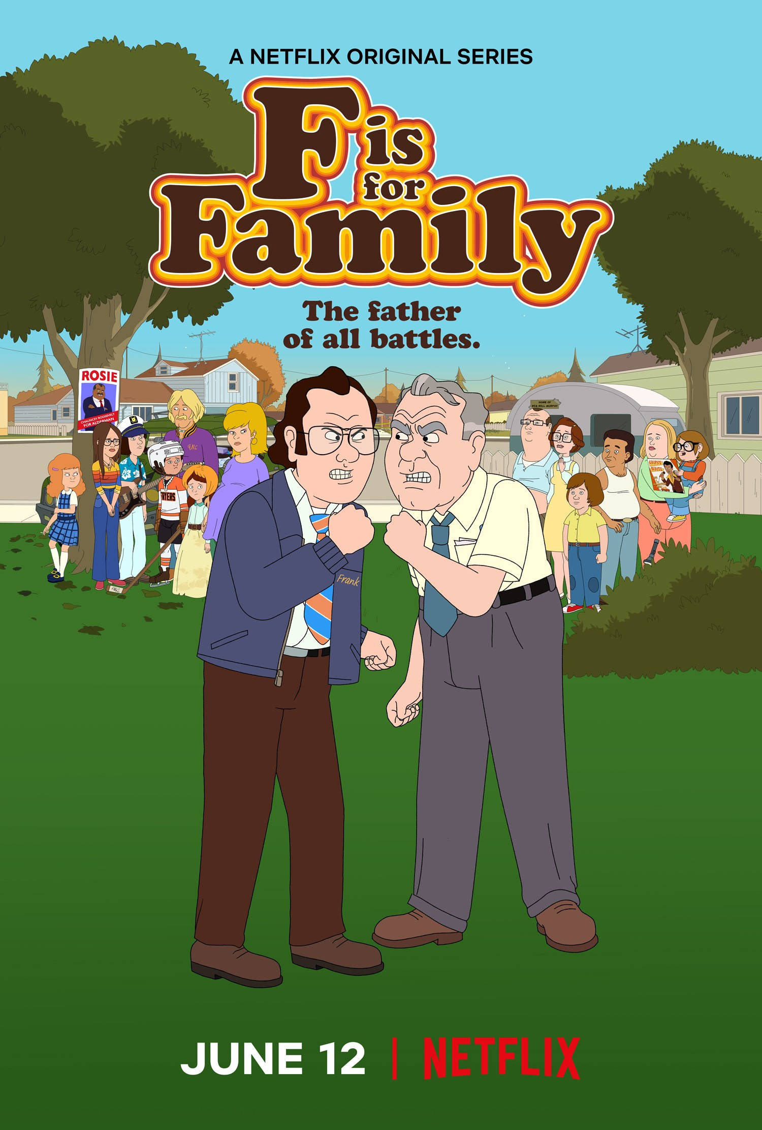 Американский телесериал «F Is For Family» Обои