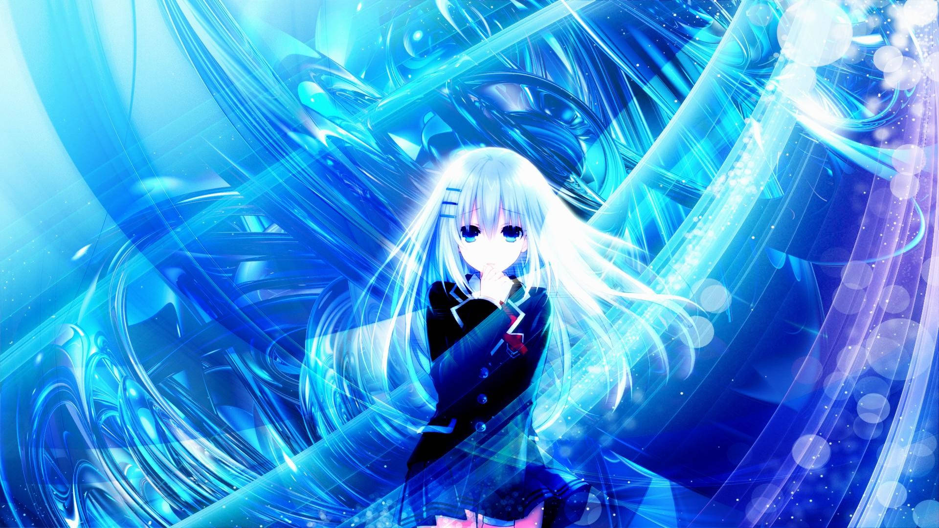Аниме Date A Live Нежная Оригами обои