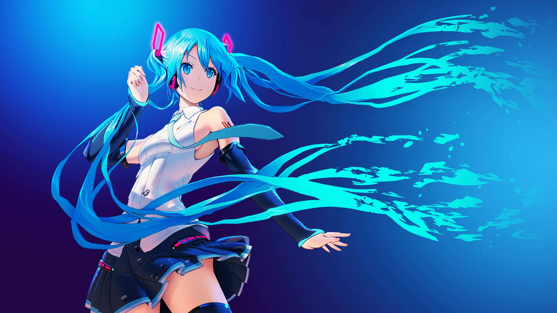 Обои аниме Live Hatsune Miku