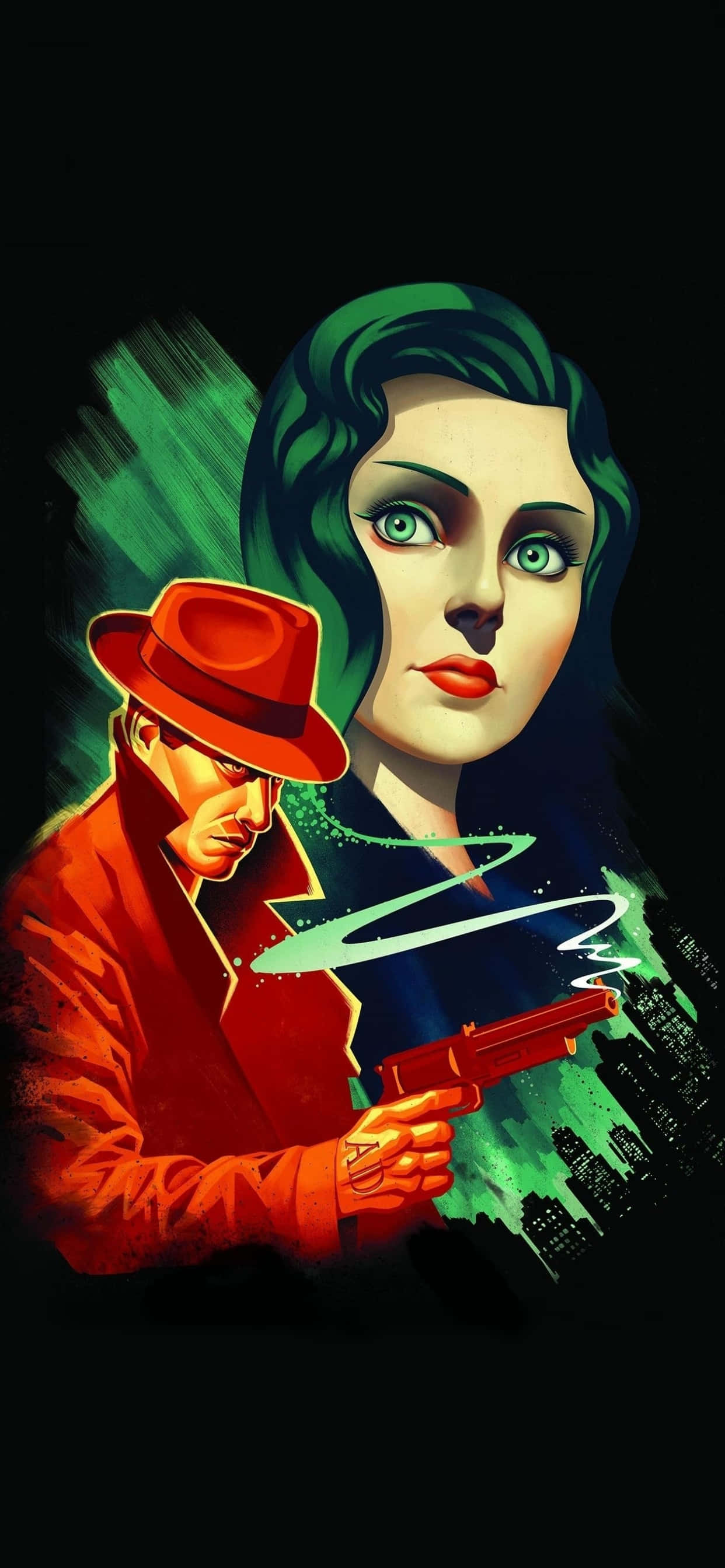 Арт iPhone Xs Max Bioshock Infinite Заставка Обои
