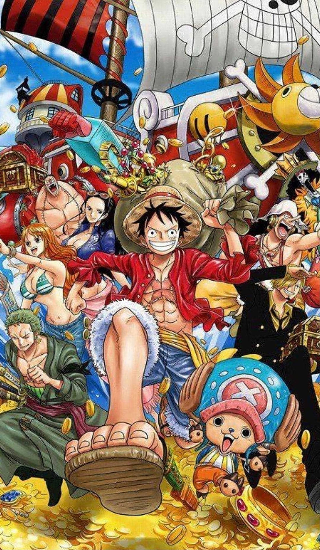 Арт One Piece для iPhone обои