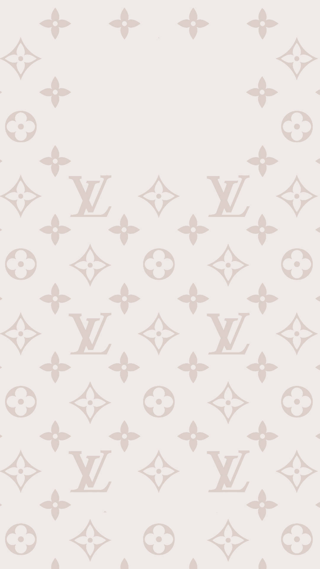 Бежевый эстетичный телефон Louis Vuitton