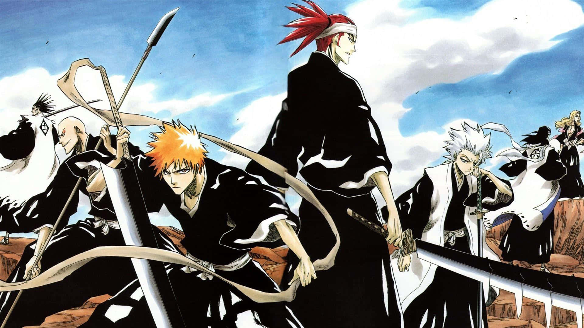Bleach ПК — Фиолетовая эстетика гиф Обои