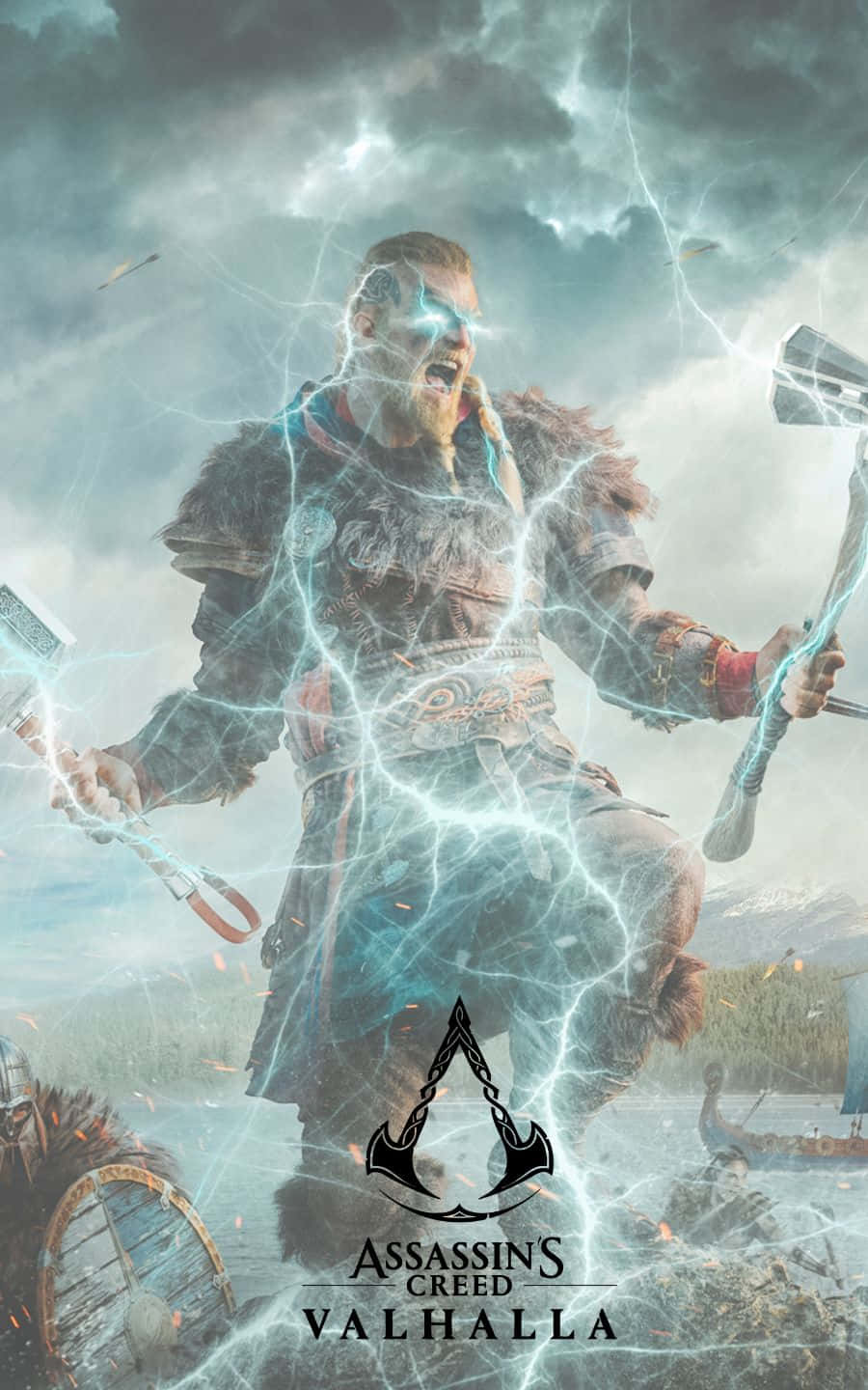 Великолепные 1440p Assassin's Creed Valhalla Обои