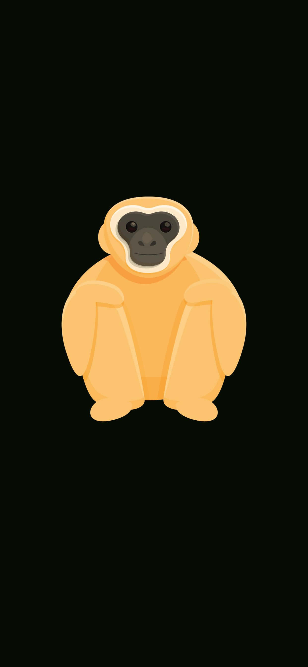Великолепный iPhone Xs Max Gibbon Обои
