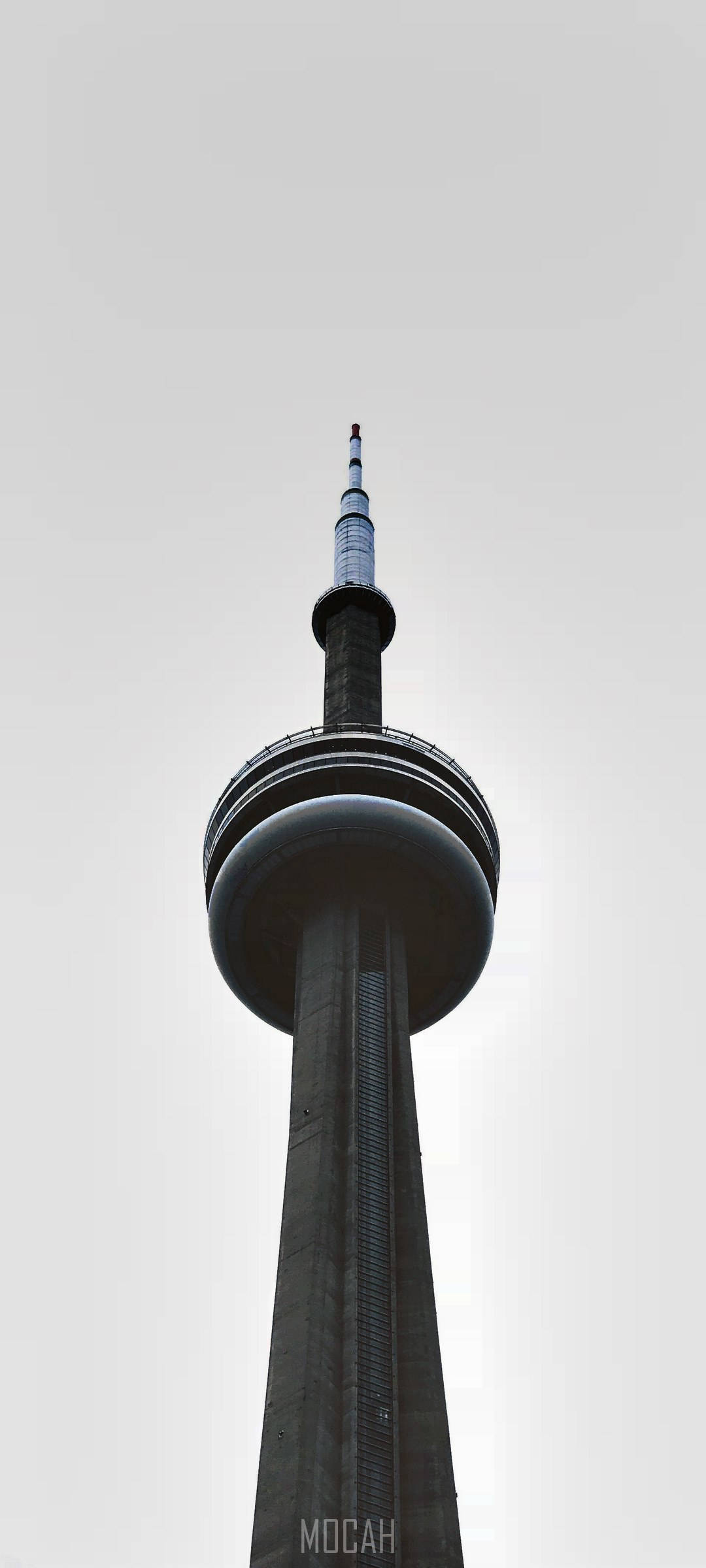 Вид со смотровой площадки CN Tower Обои