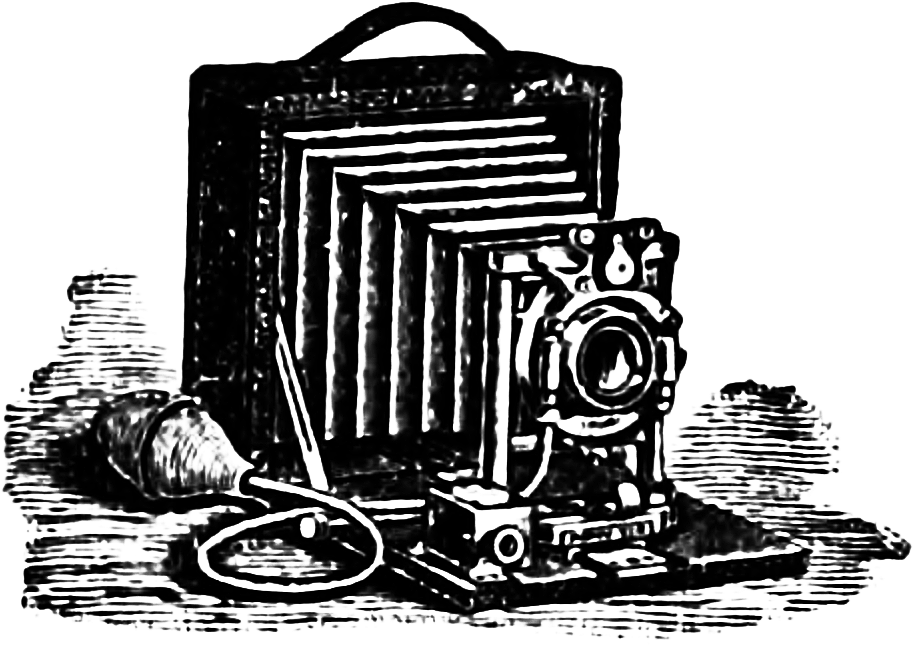 Винтажная камера и аксессуары для фотографии Обои