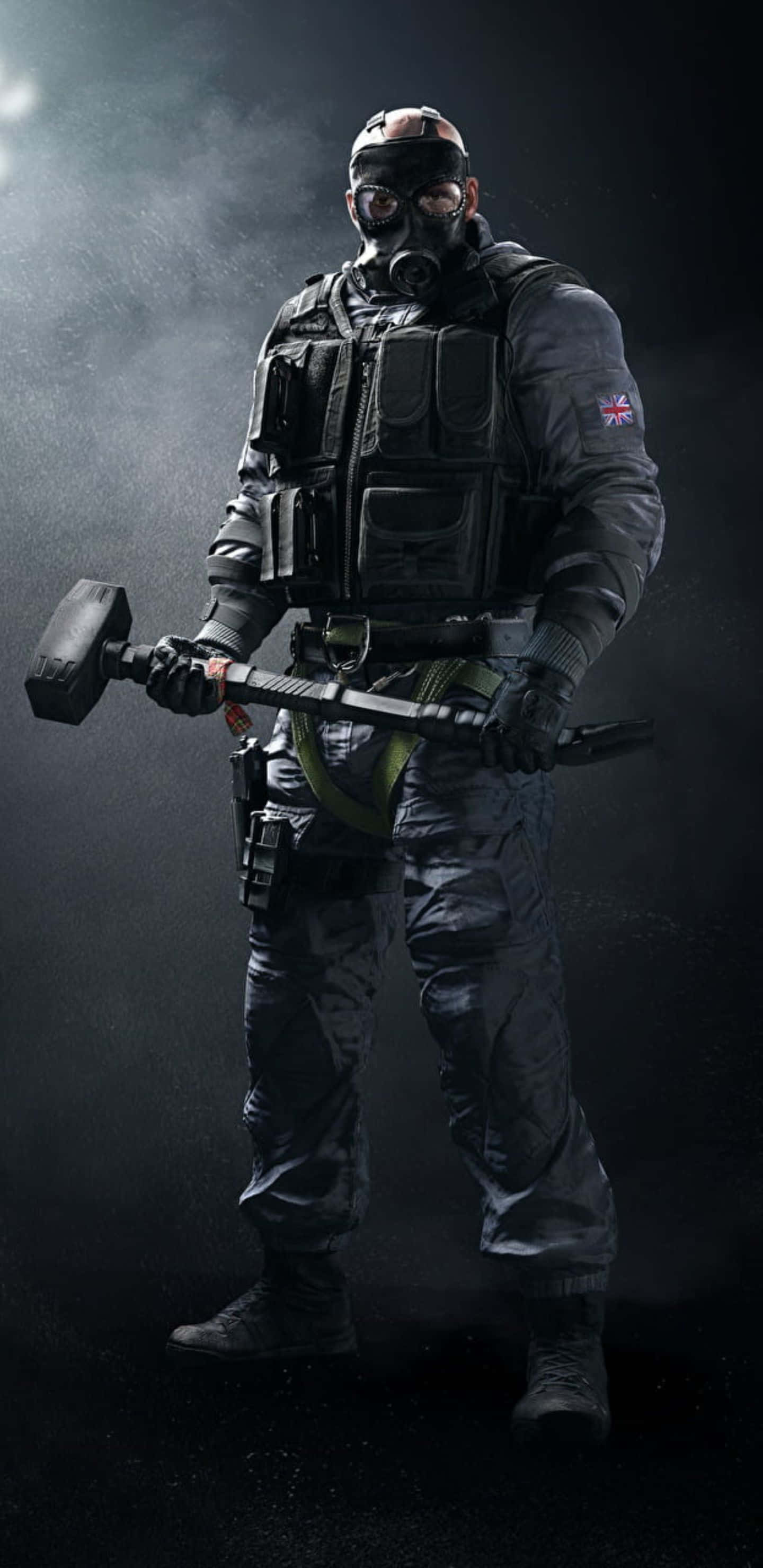 Волнение и действие на Google Pixel 3xL с Rainbow Six Siege Обои