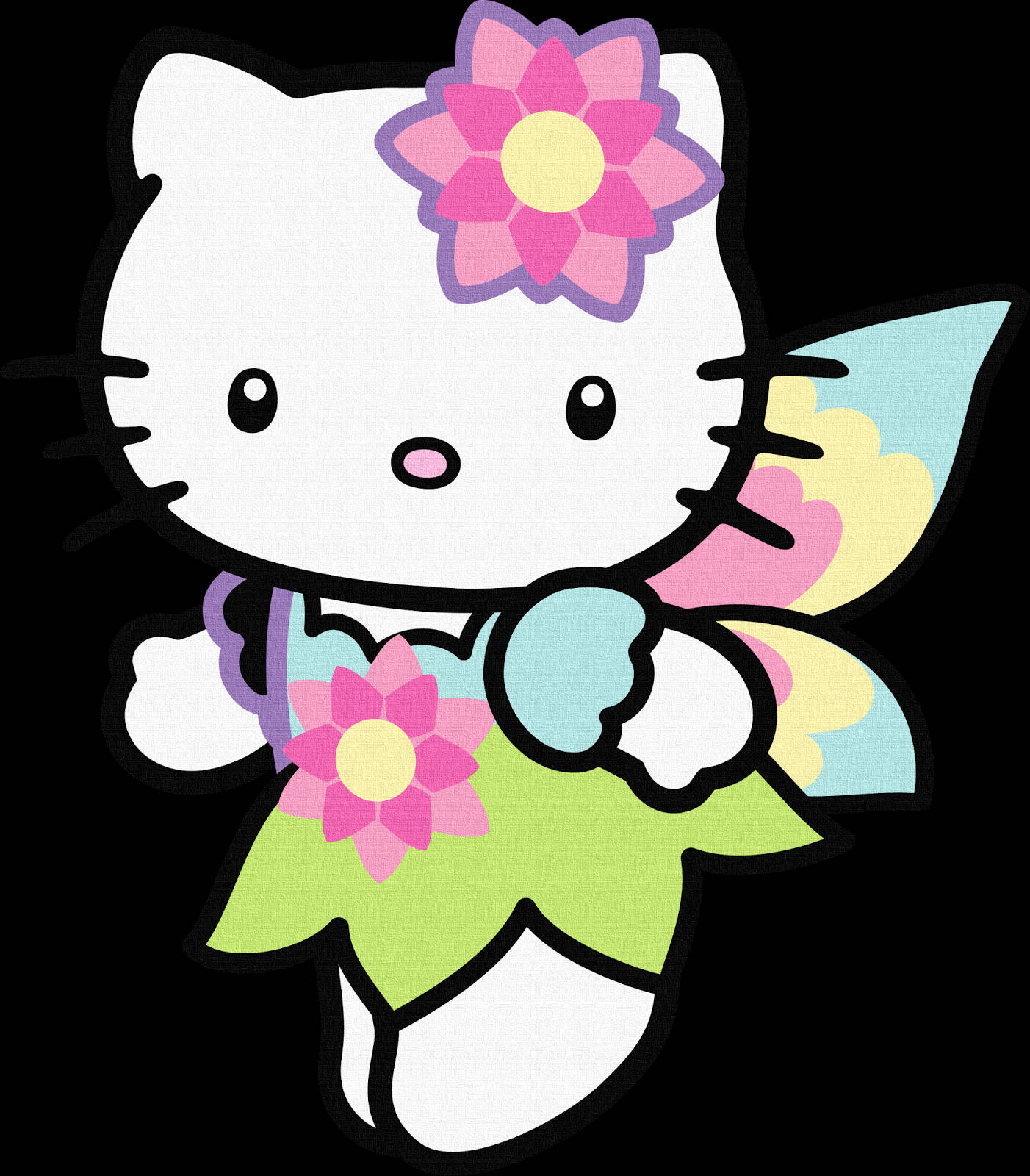 Волшебная фея Hello Kitty PFP Обои