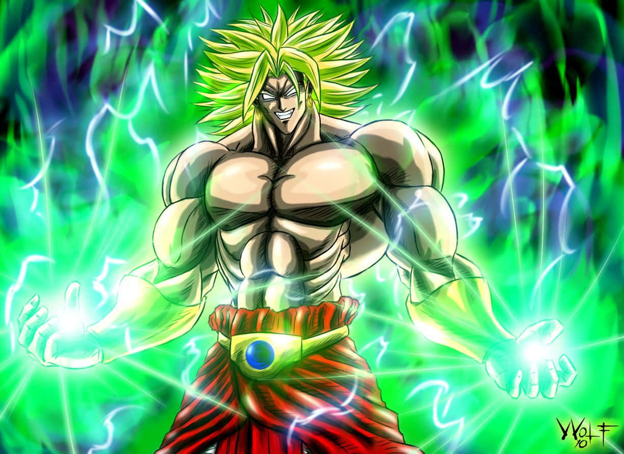 Восстань вместе с Dragon Ball Super Broly Обои