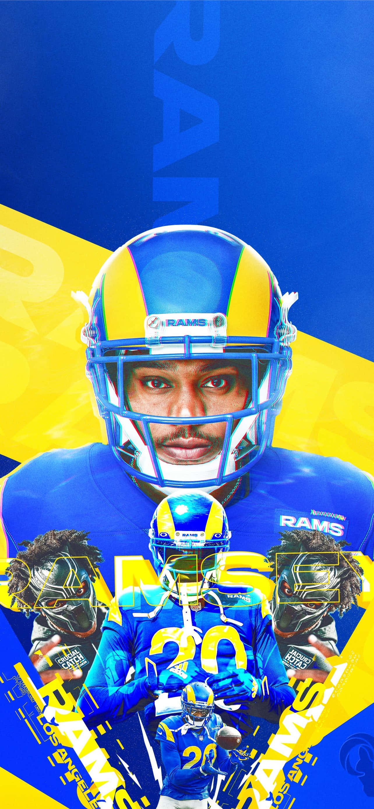 Выделитесь из толпы с Rams iPhone Обои