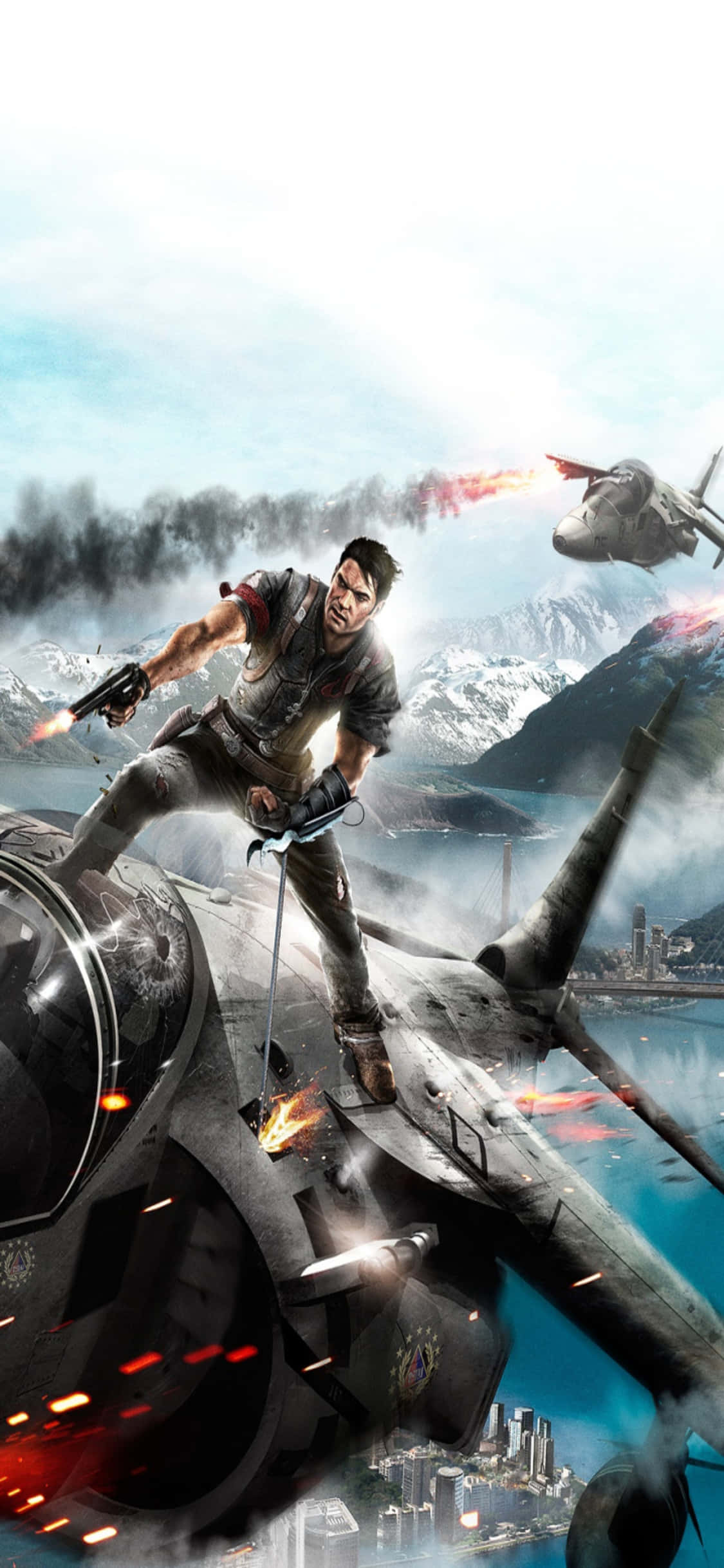 Высвободите хаос с iPhone X и Just Cause 4 Обои