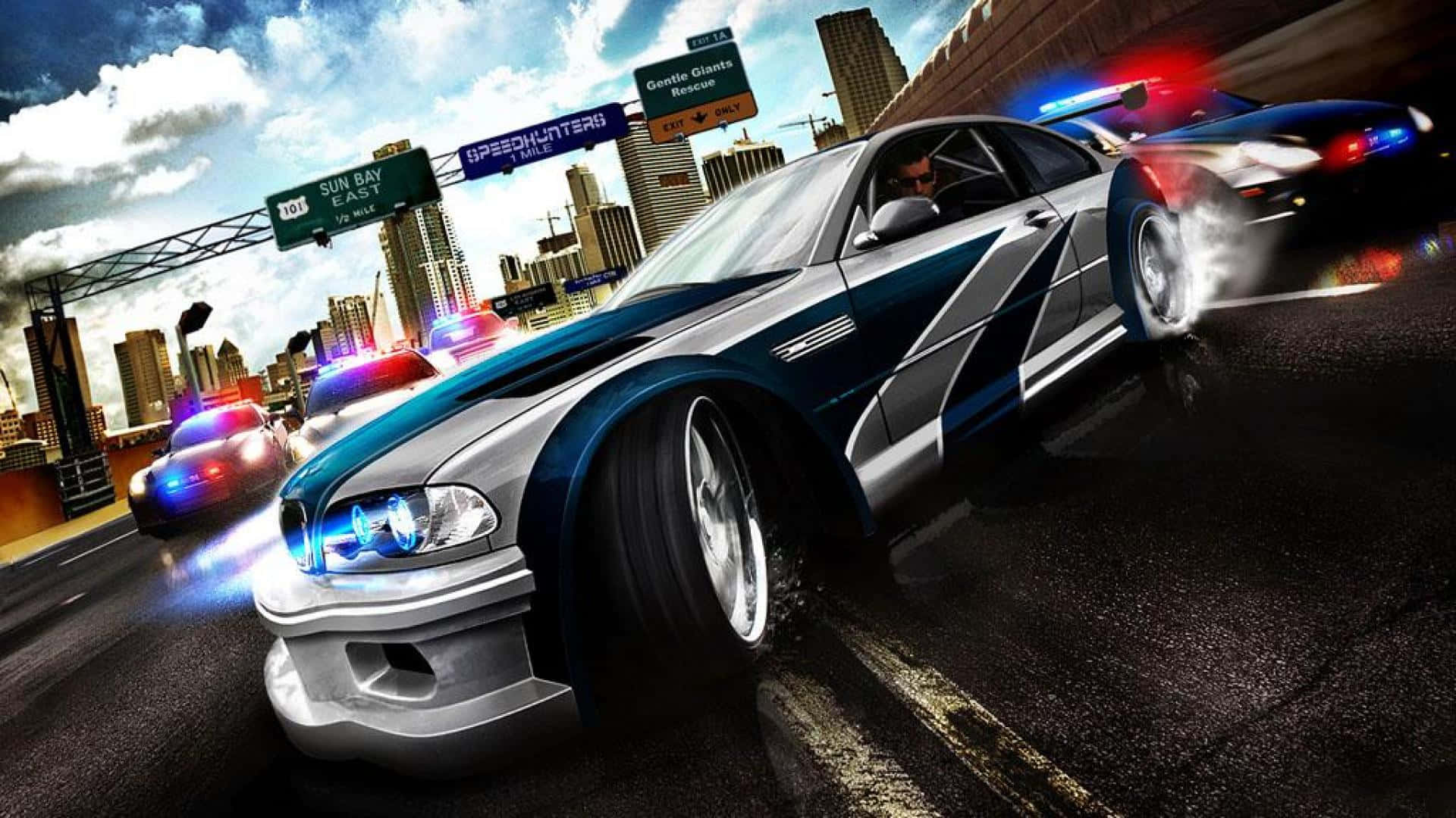Высокооктановая гонка Need for Speed Обои