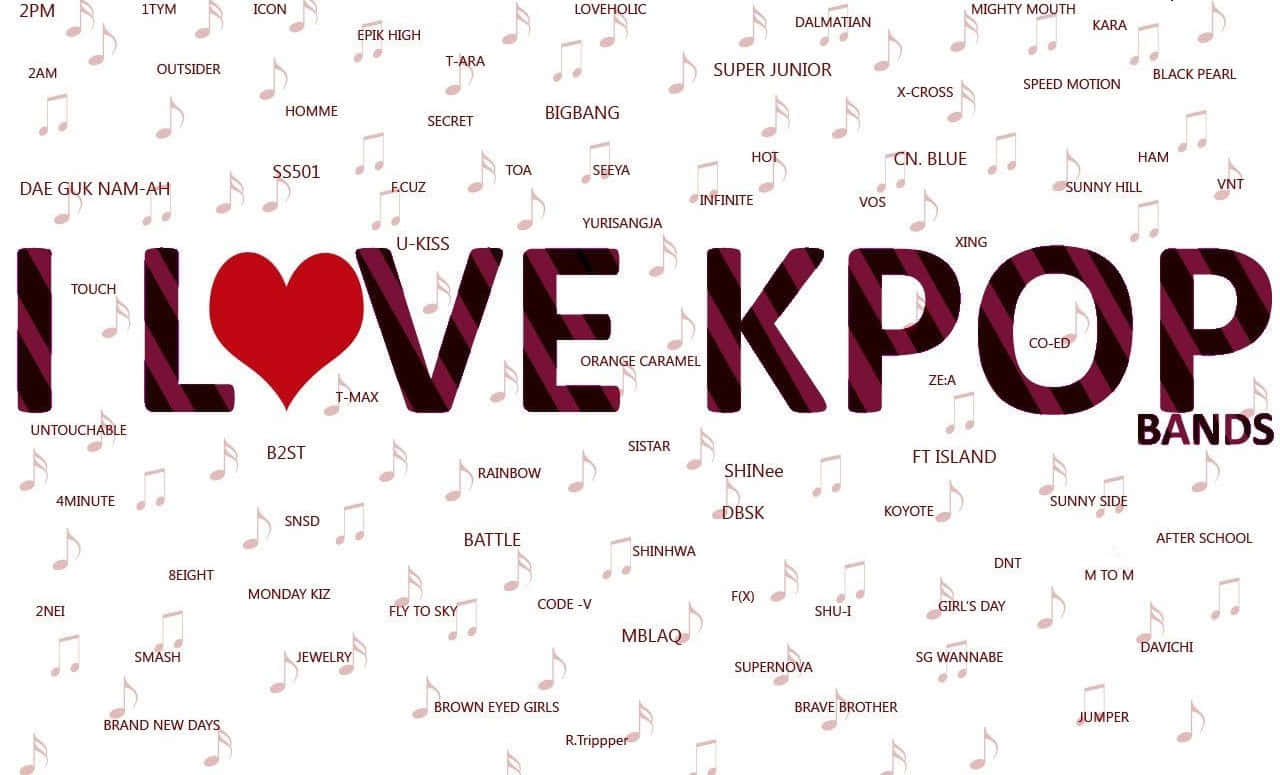 Выступление Kpop группы на сцене Обои