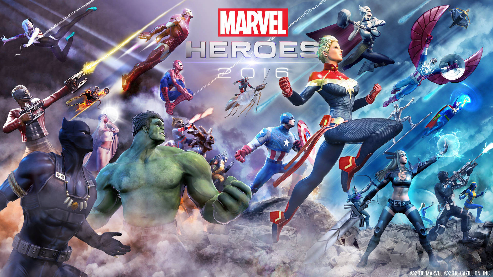 Герои Marvel Обои