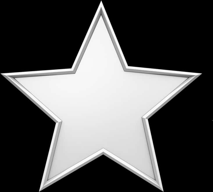 Глянцевая белая звезда Обои