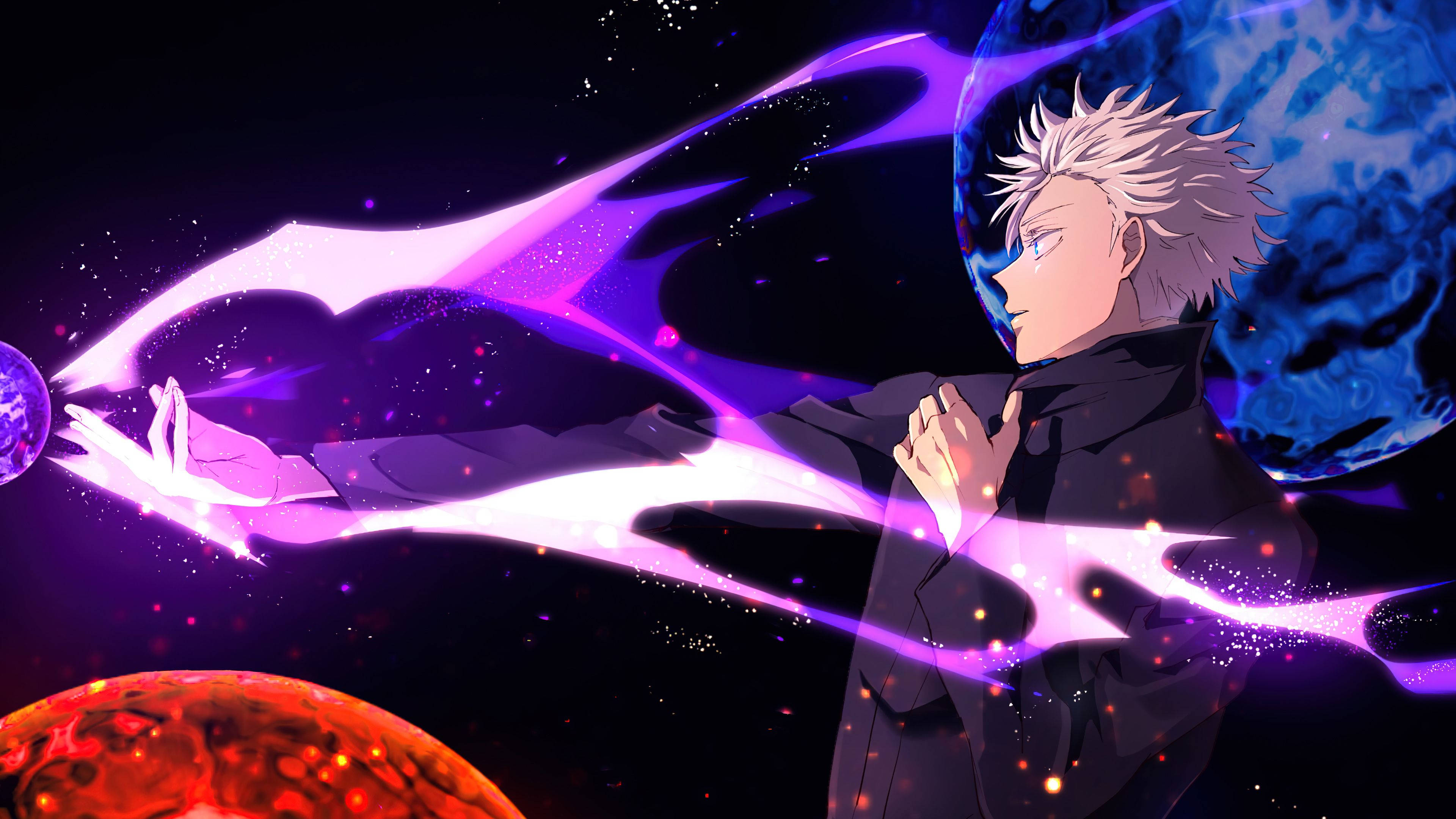 Годжо Сатору Jujutsu Kaisen на рабочий стол Обои