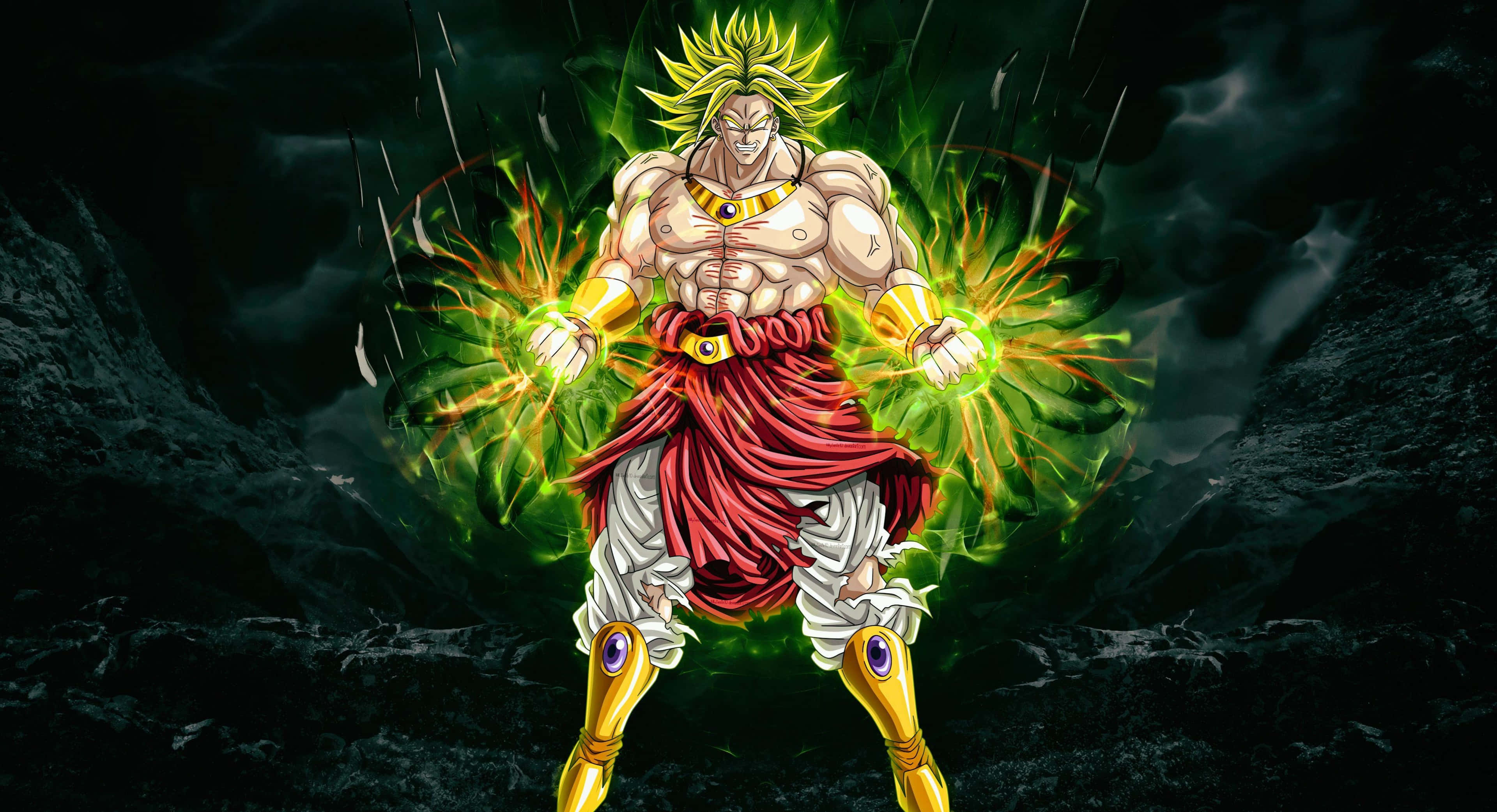 Гоку и Вегета сражаются в эпическом фильме Dragon Ball Super: Броли Обои