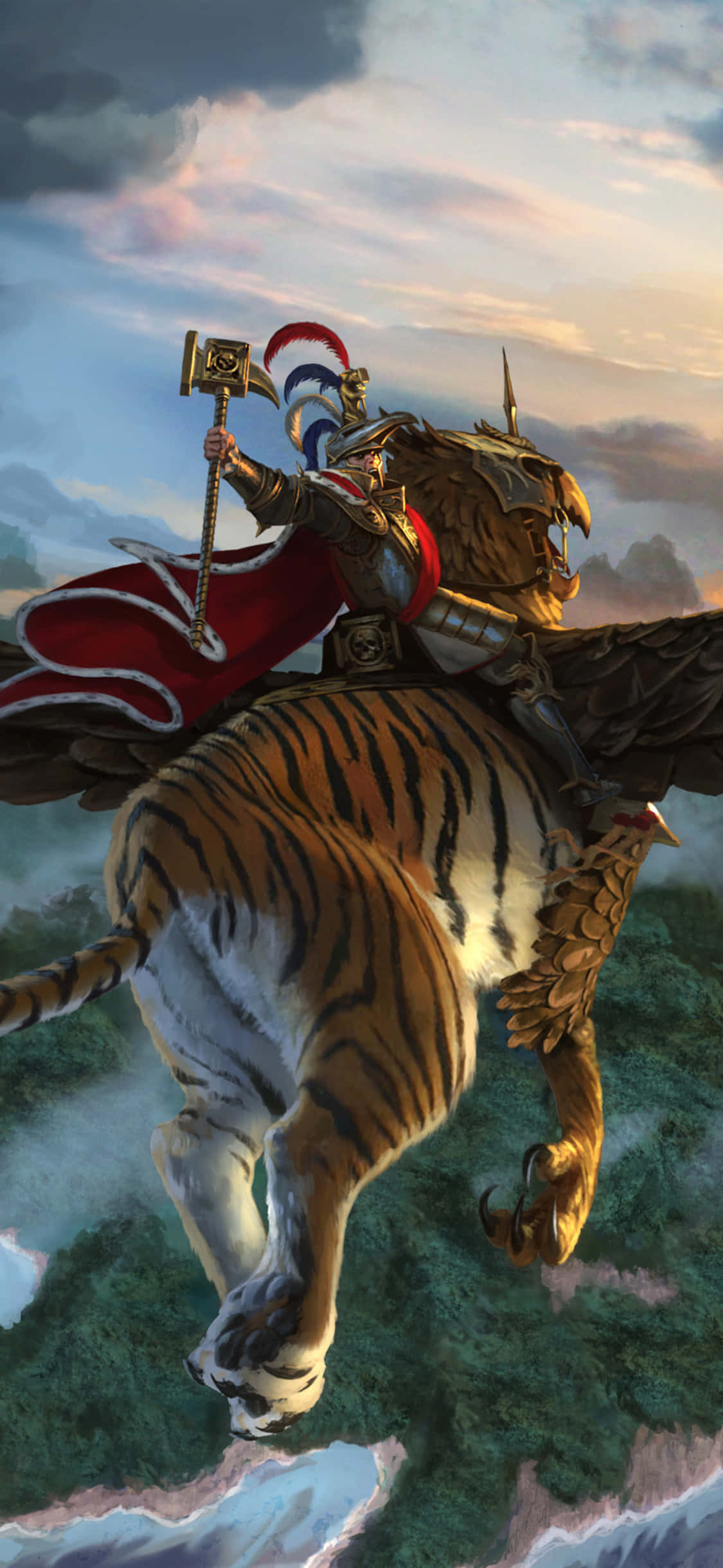 Готовьтесь к войне с iPhone X Total War Warhammer Обои