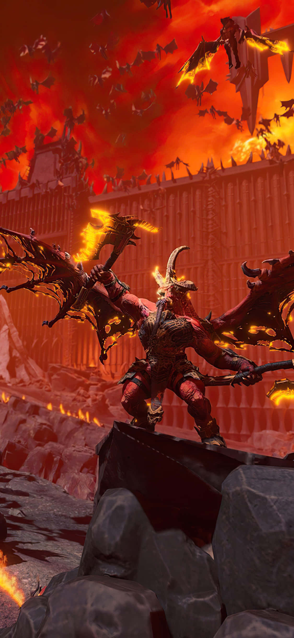 Готовьтесь к войне с Total Warhammer на вашем iPhone X Обои