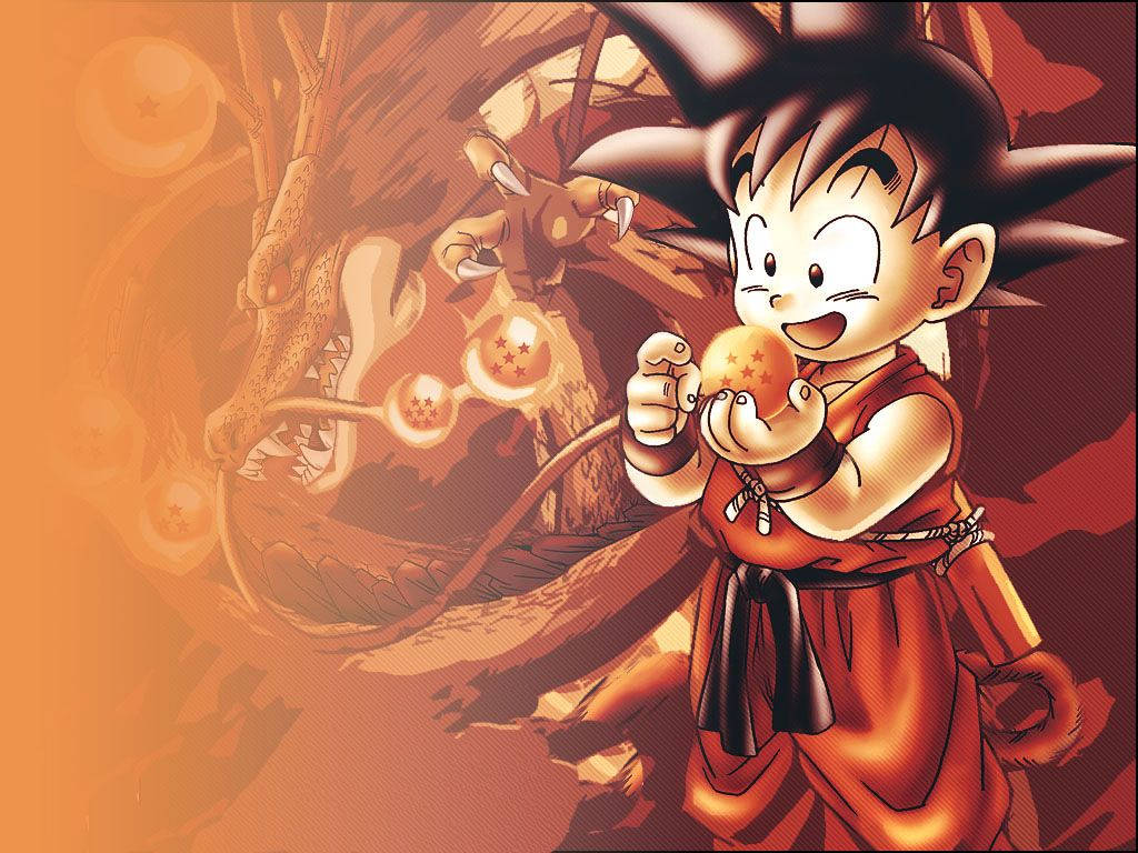Dragon Ball Super Броли Гохан держит желтый шар со звездами, персонажи супер сайяна.