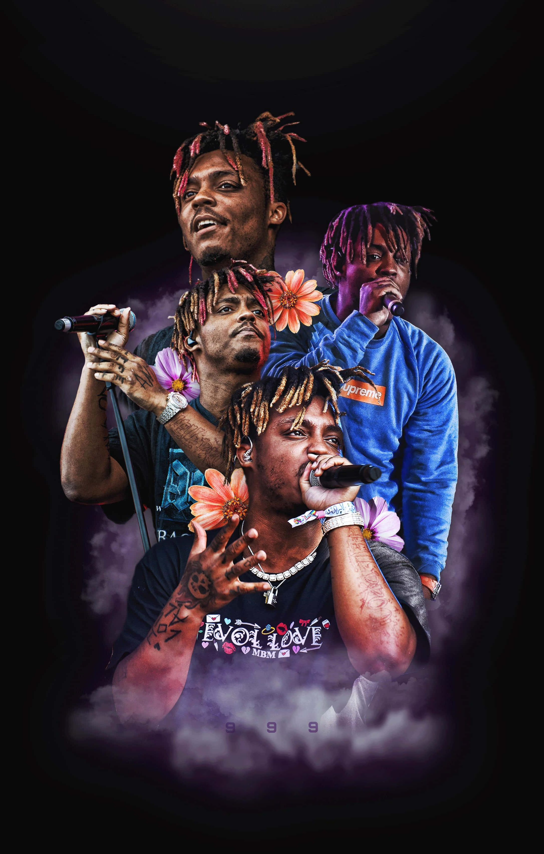 Дань уважения покойному Juice Wrld, мастеру эмо-рэпа Обои
